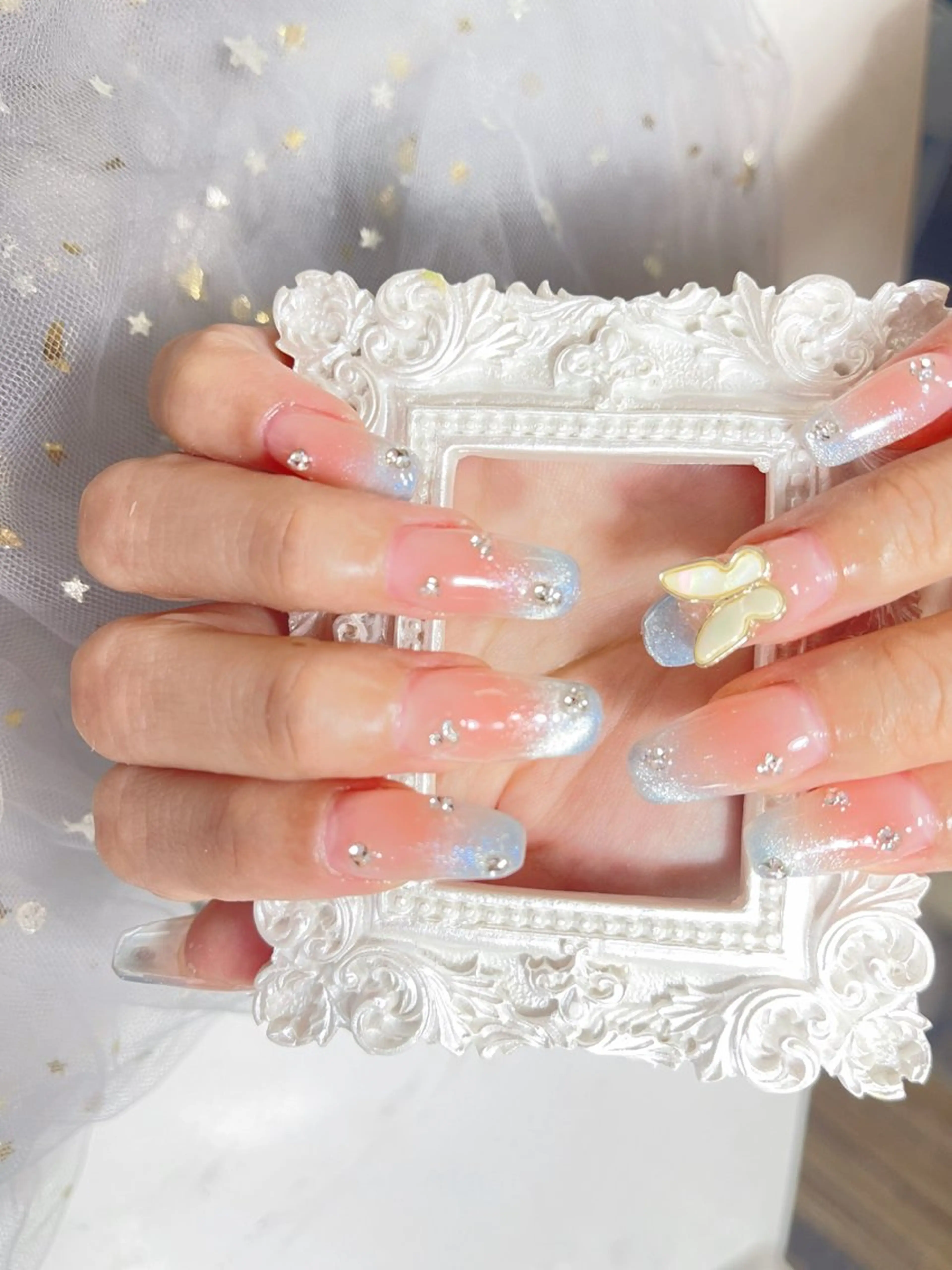 ネイル ハンドネイル 🎀ネイルサロン エクラYUI🎀のネイルデザイン