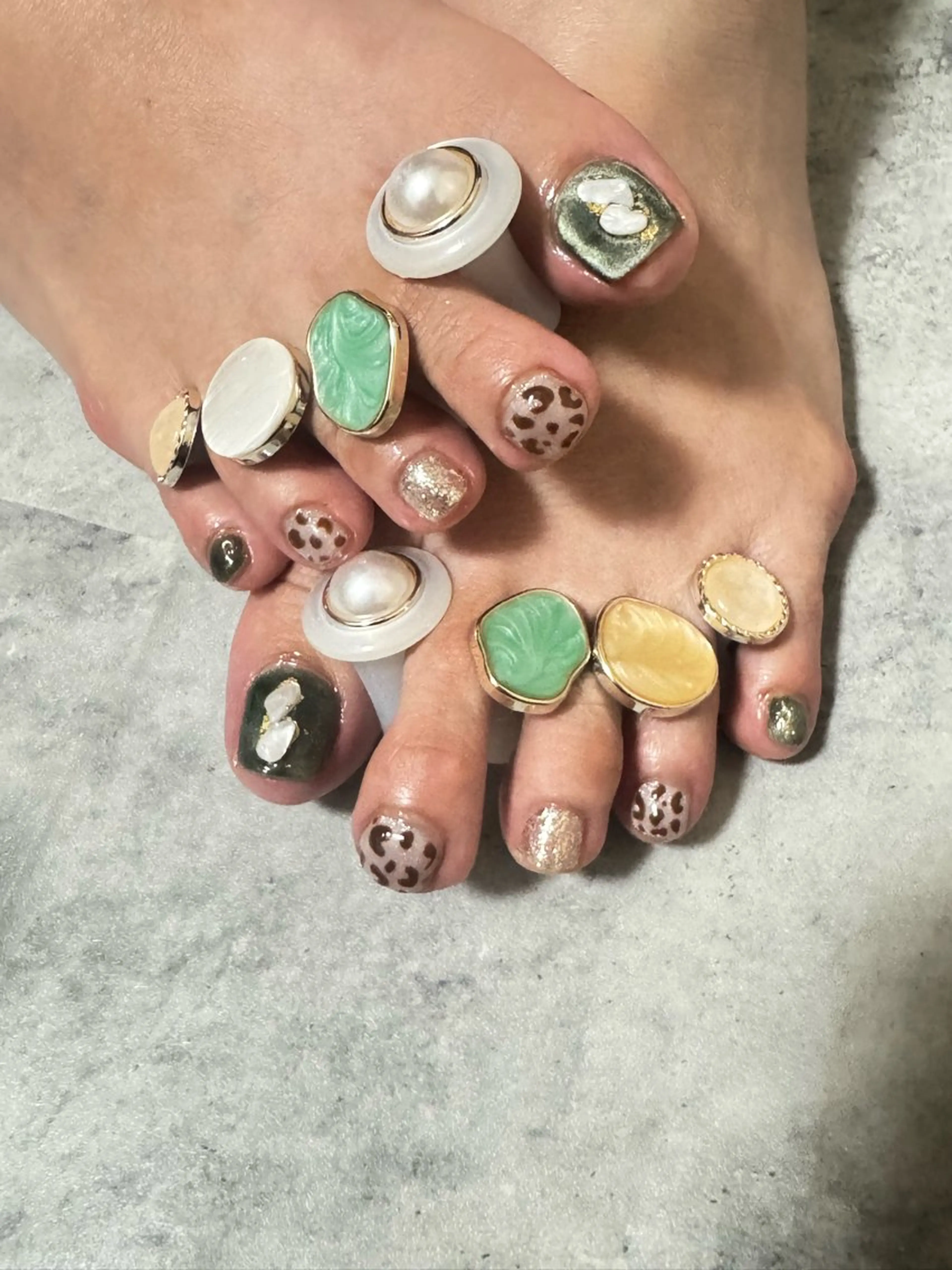 ネイル フットネイル N.plus NaiLのネイルデザイン