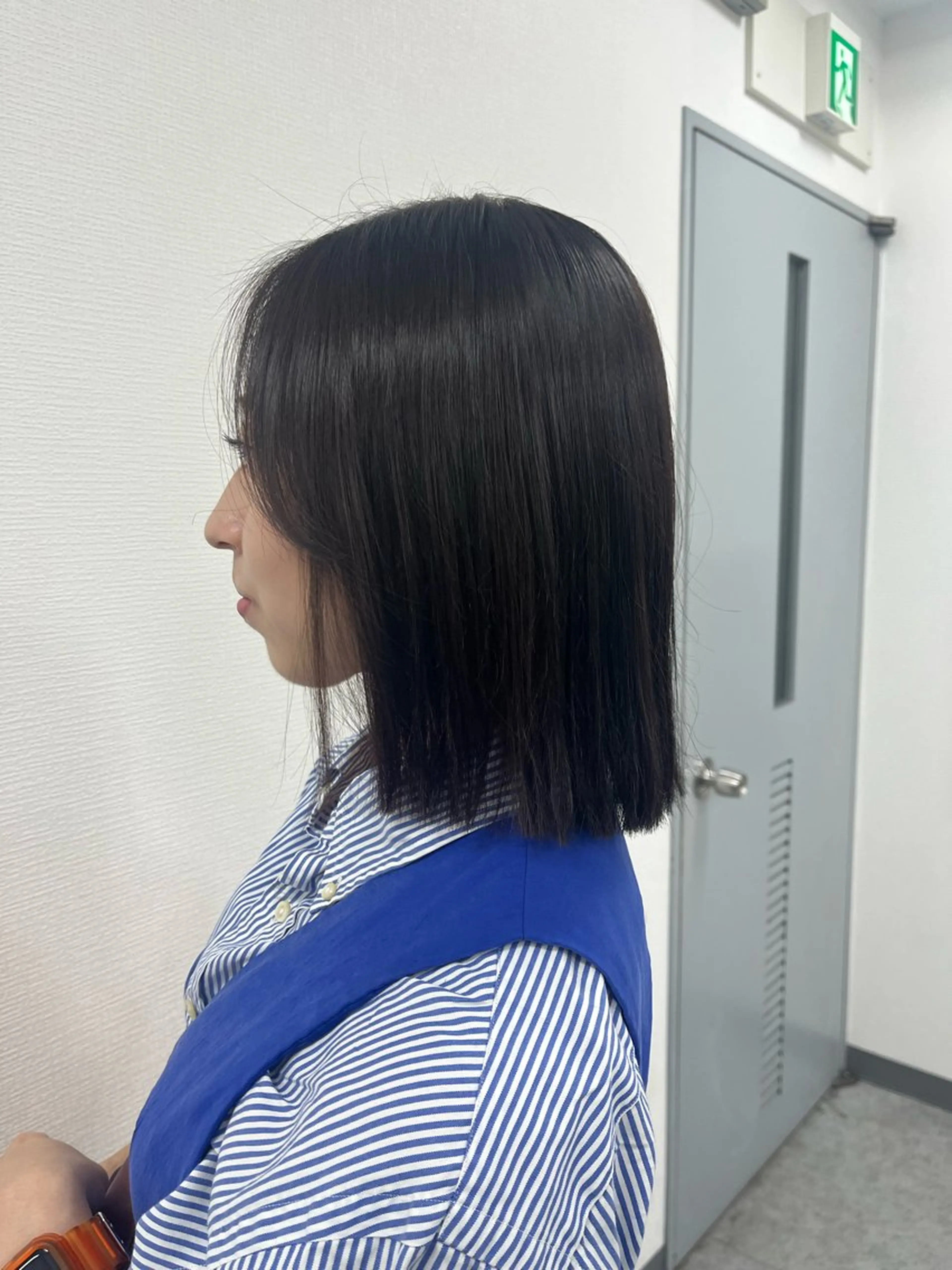 ミディアム 透明感うる艶カラー 🤍吉島環のヘアスタイル