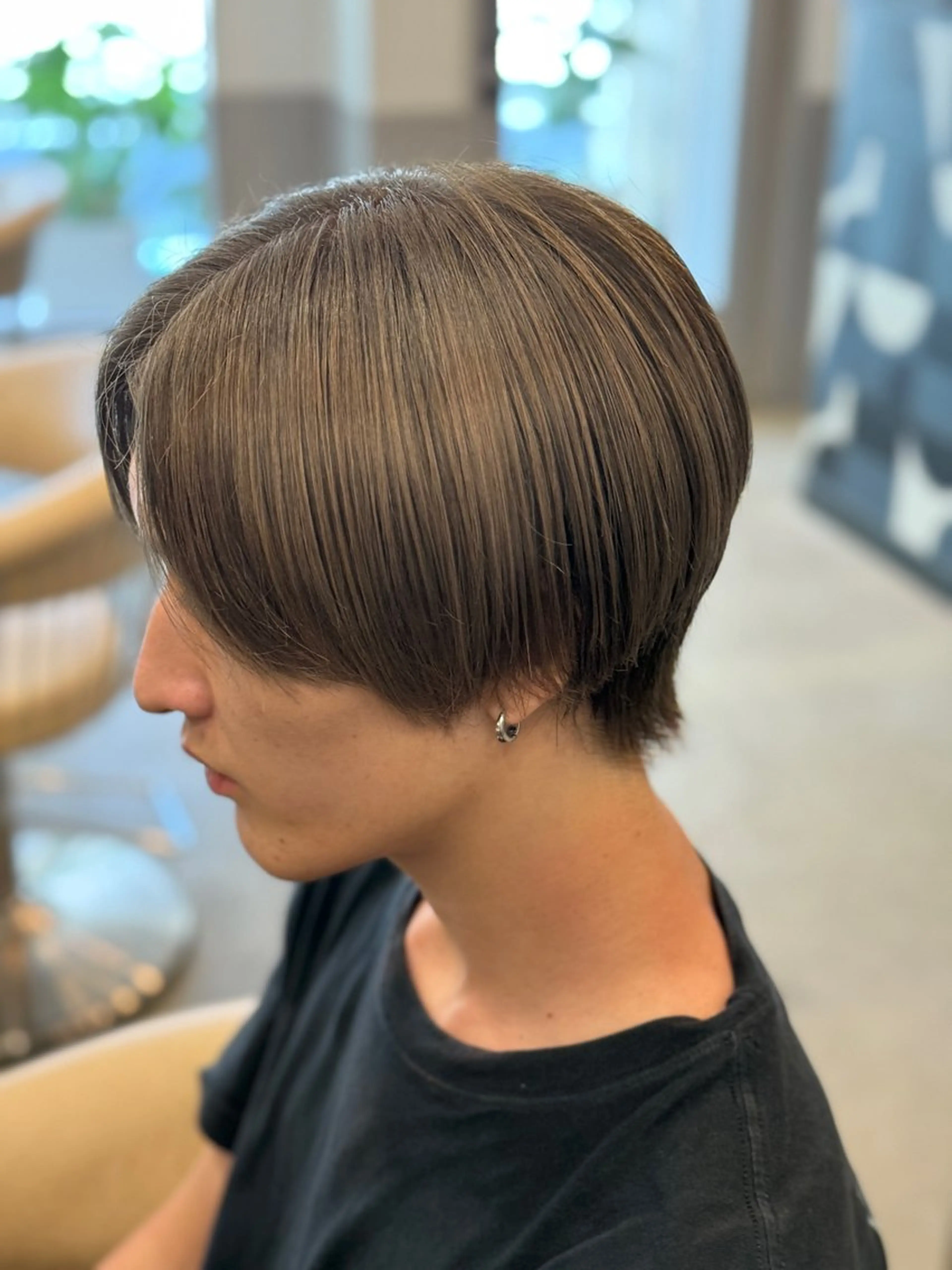 ショート カラー メンズ メンズブリーチ メンズハイトーン ブリーチ ケアブリーチ ハイトーンカラー ヘアカラー dogstar加藤翔 太登戸/向ヶ丘遊園のヘアスタイル