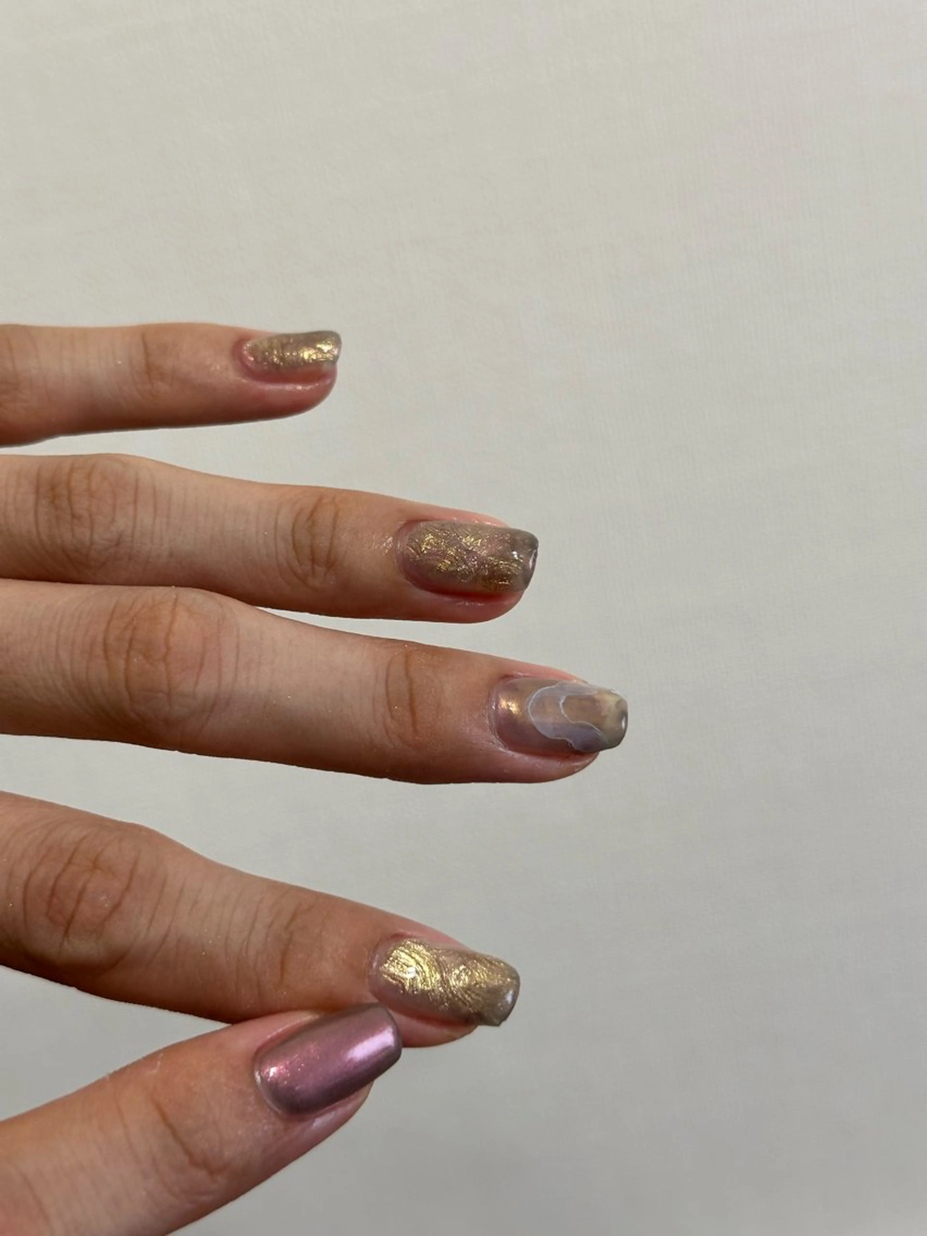 ネイル ハンドネイル フットネイル kiii.__ ✴︎*のネイルデザイン