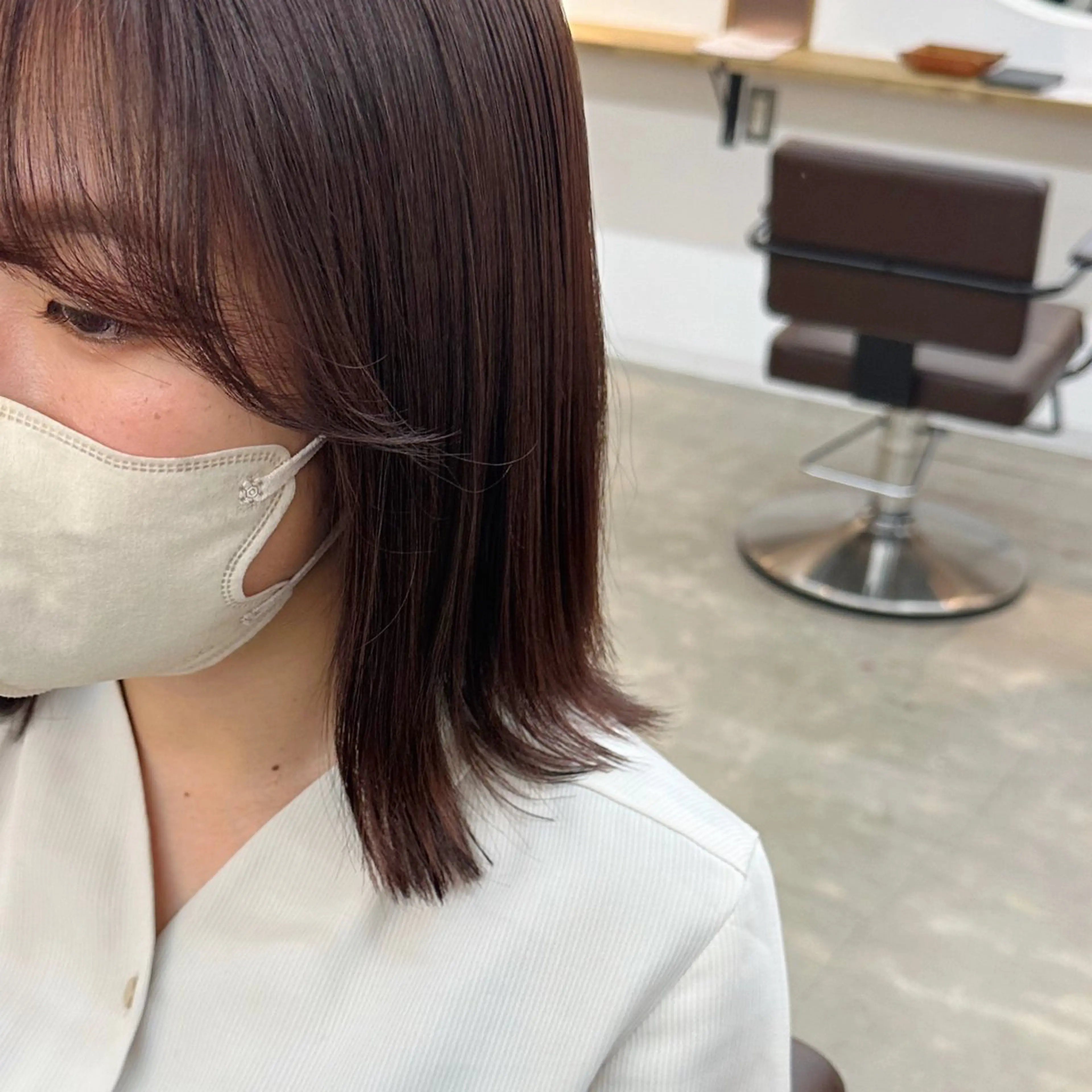 セミロング カラー 🫧FEAT. ／Rikka 🫧のヘアスタイル