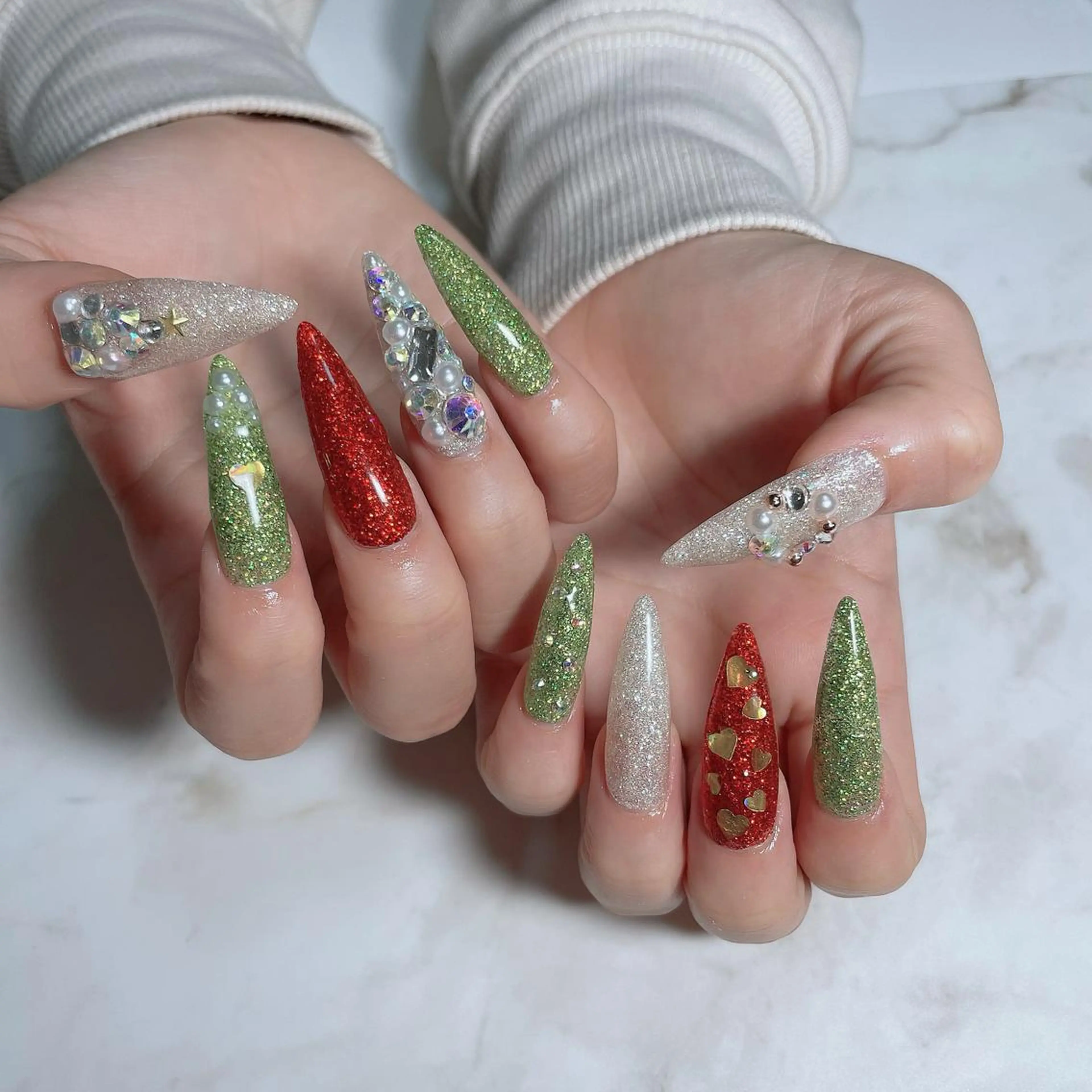 ネイル ロングネイル Kayo nailのネイルデザイン