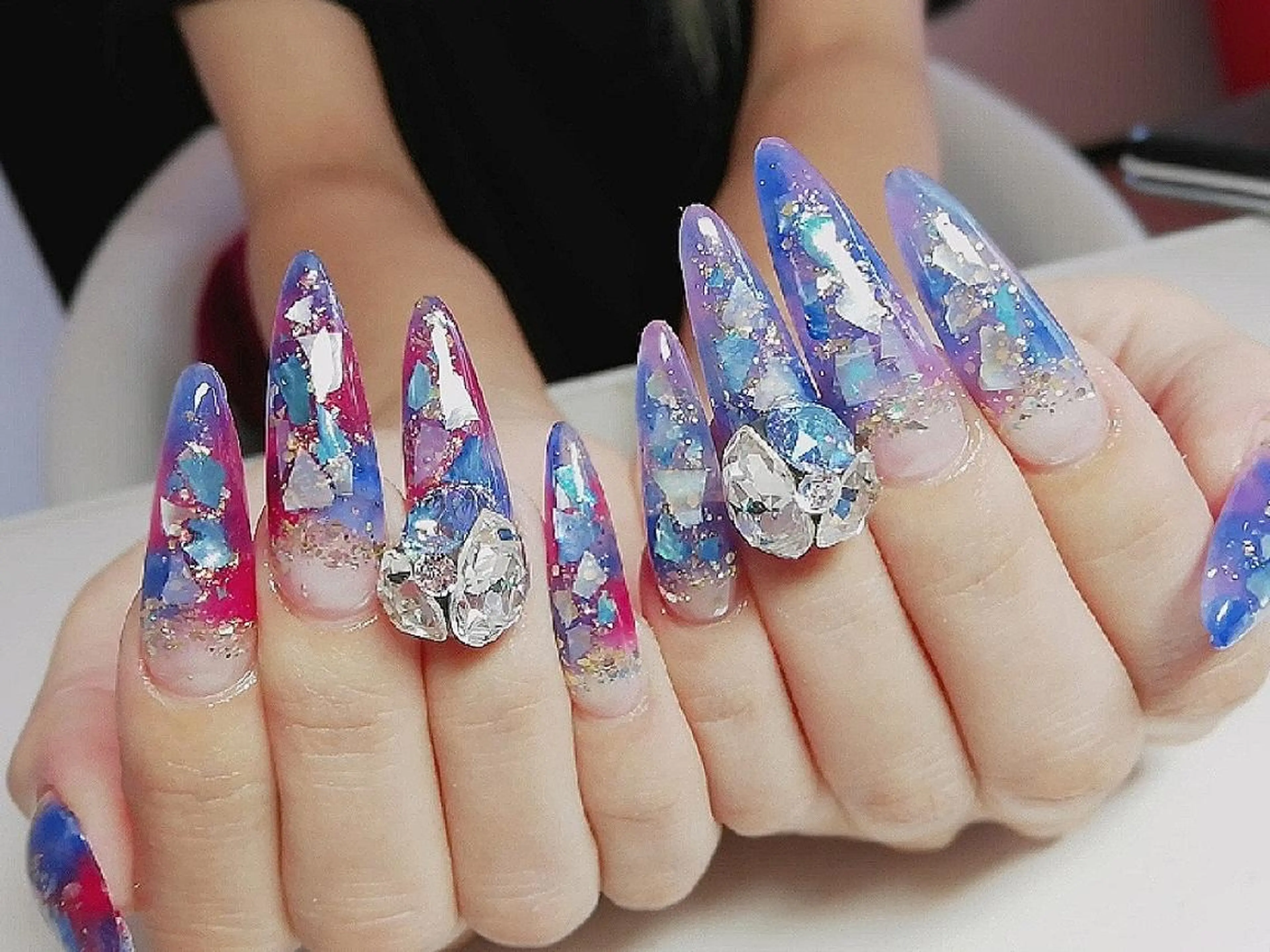 ネイル ロング BlissNail ブリスネイルのネイルデザイン