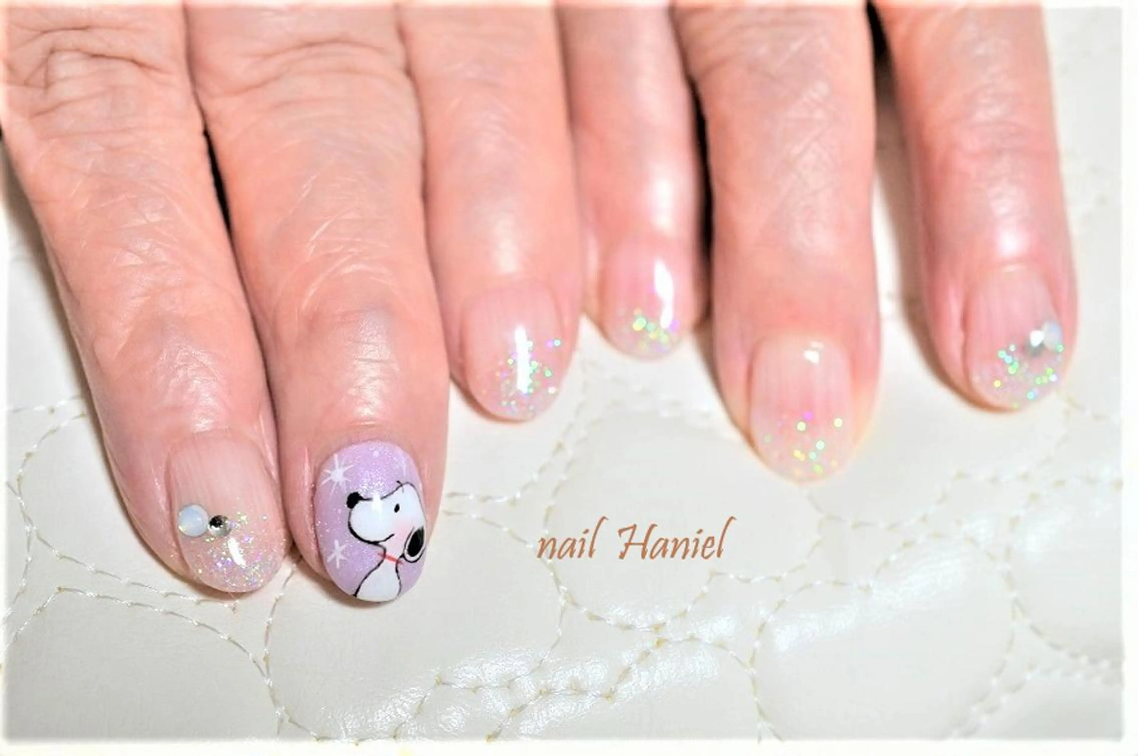ネイル フットネイル ジェルネイル パラジェル nail Haniel所属・半蔵門サロンハニエル 魅神 ちよのネイルデザイン