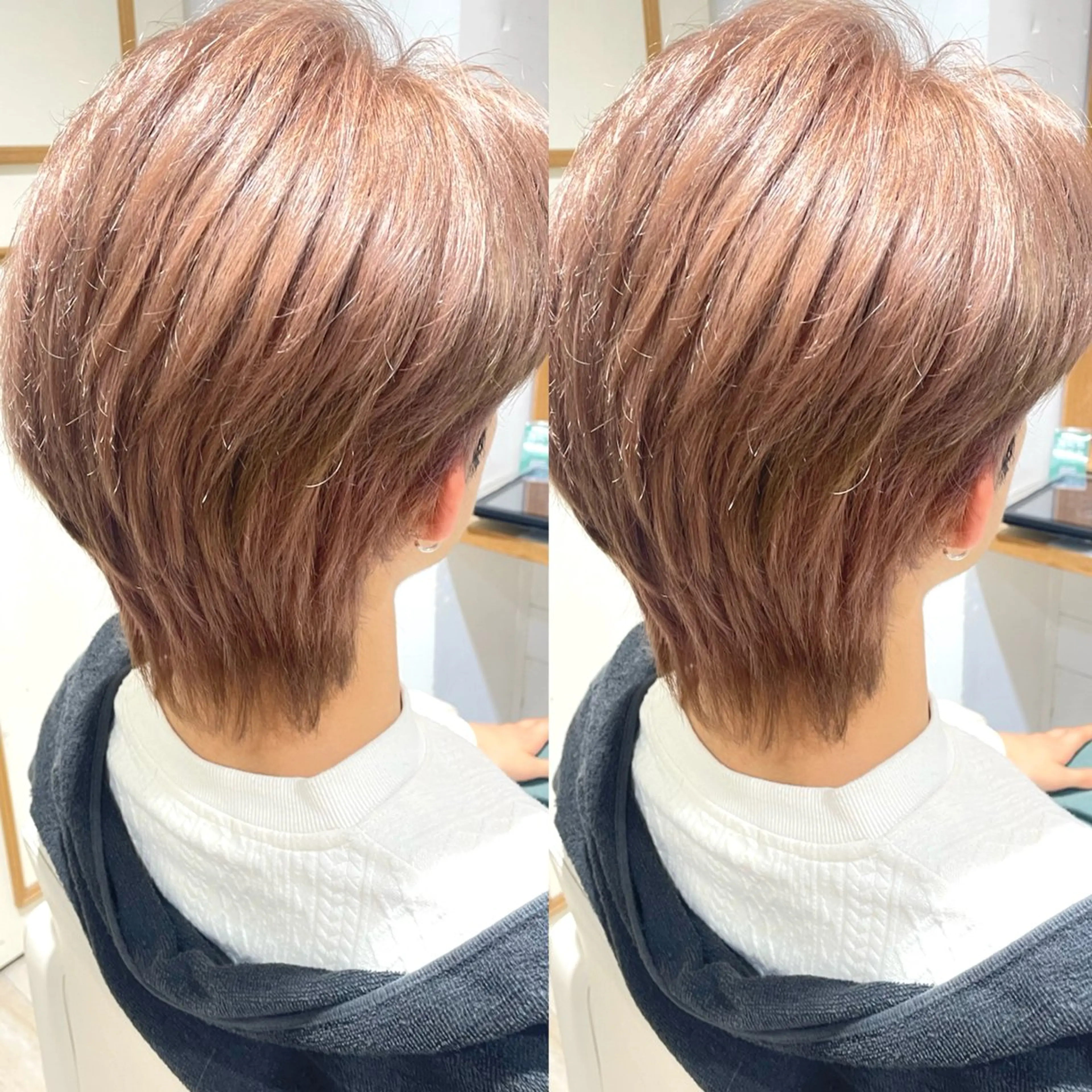 カラー メンズ ヘアカラー スズキ マリのヘアスタイル