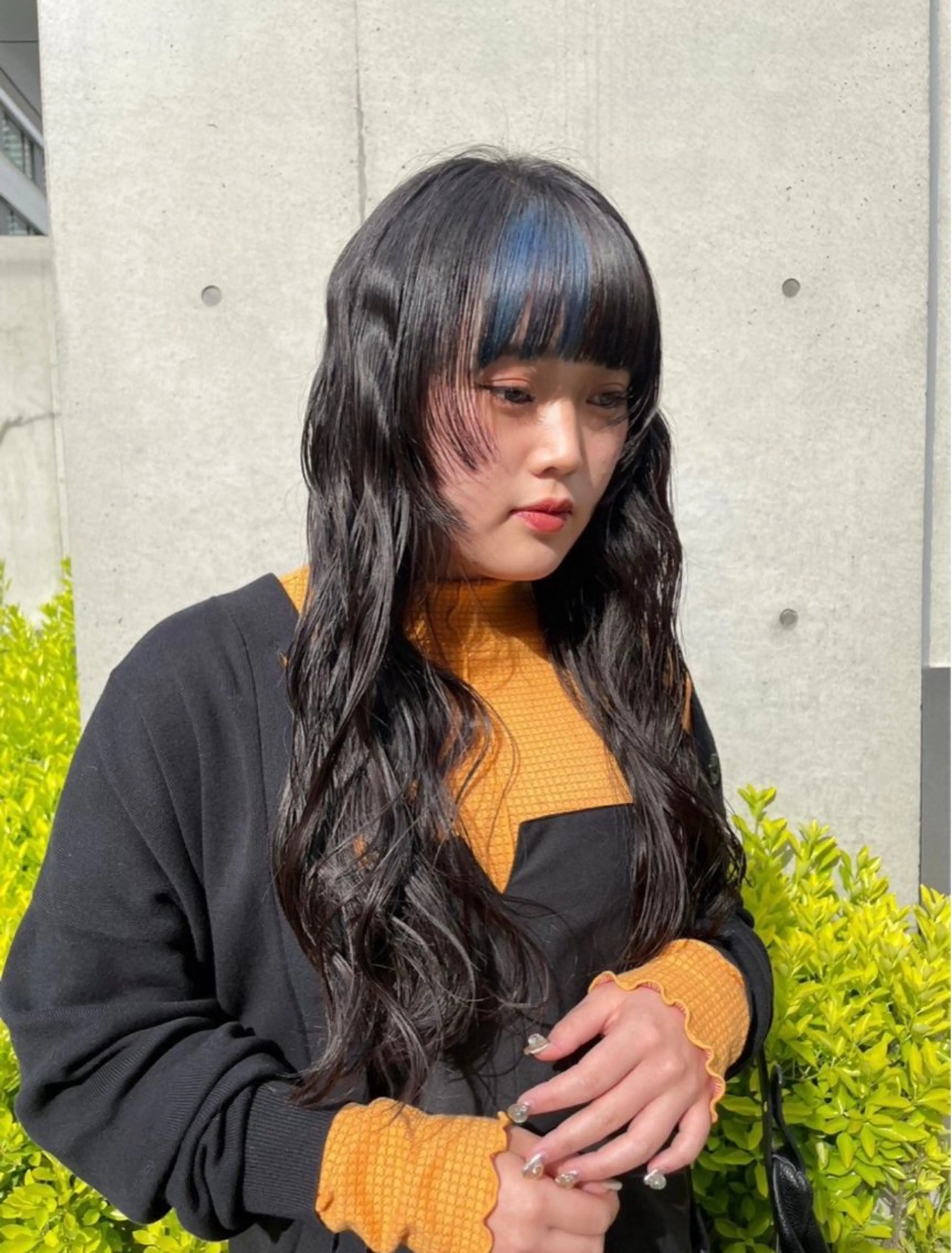 ロング あゆみ︎︎✮／ 暖色カラー／博多のヘアスタイル