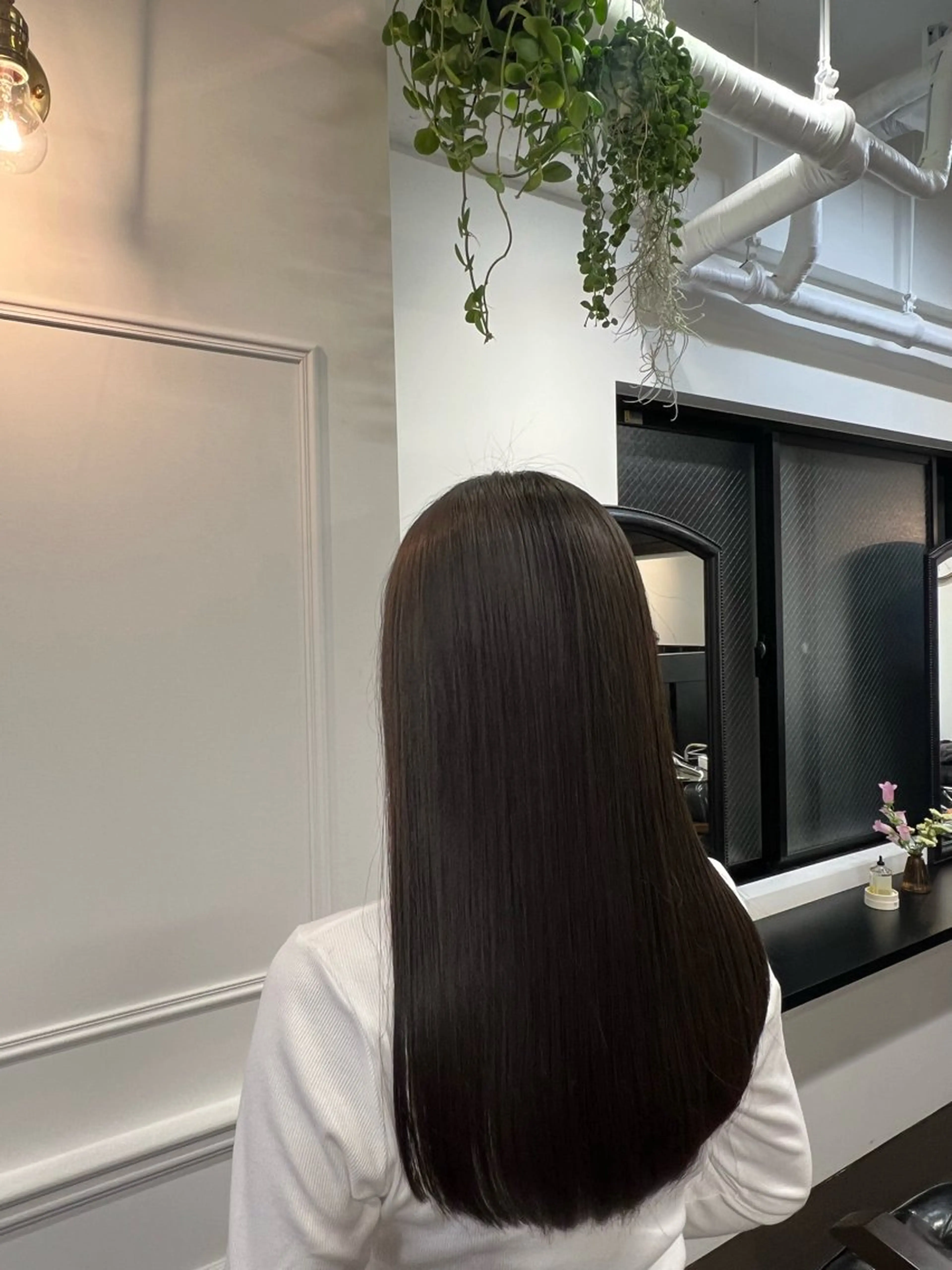 セミロング ETOWA　新宿　髪質改善所属・⭐️似合わせ⭐️/ ETOWA新宿/上村のヘアスタイル