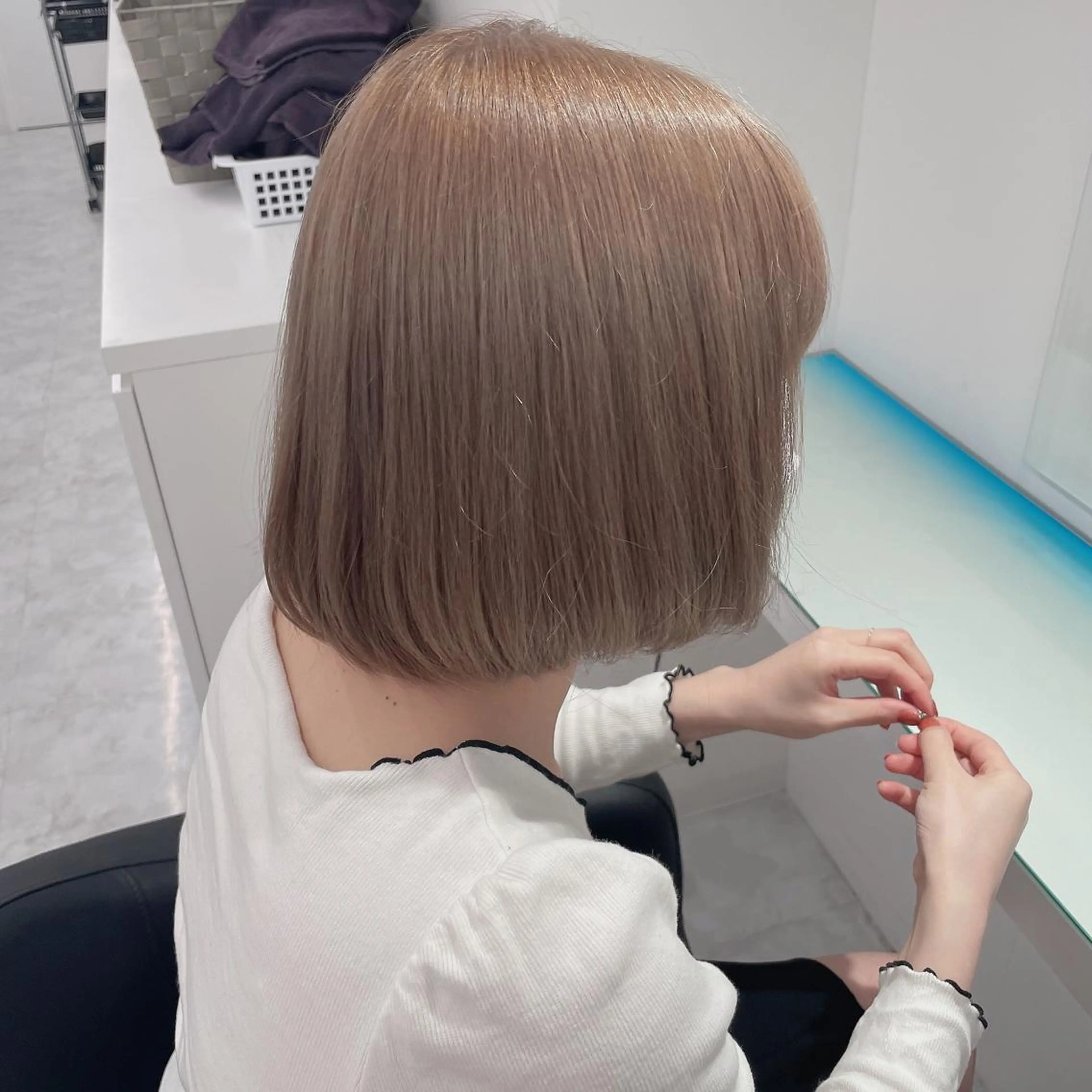 ショート カラー カット ヘアカラー 💗🤍透明感カラー 🤍💗kanonのヘアスタイル