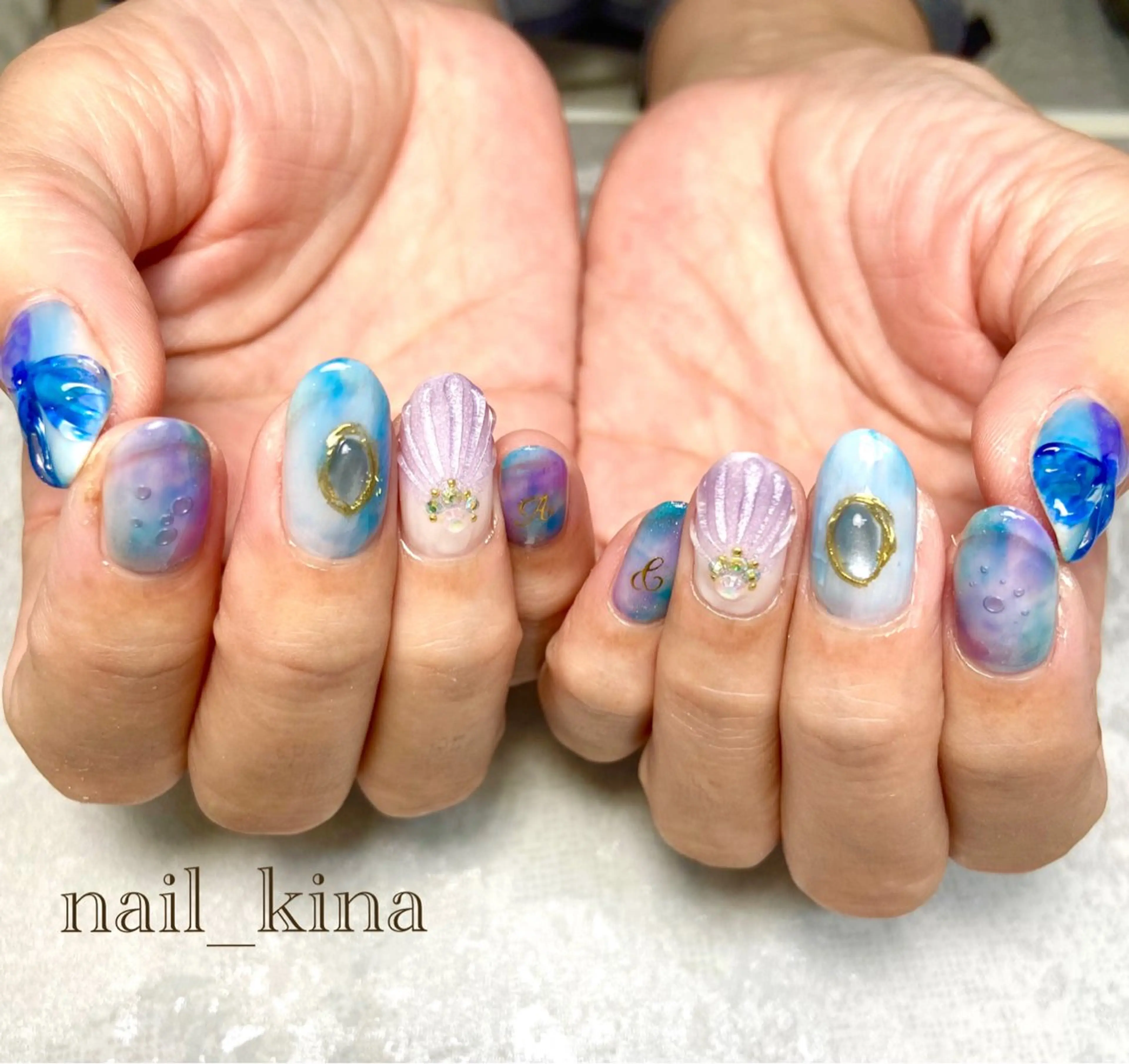 ネイル ハンドネイル nail_ kinaのネイルデザイン