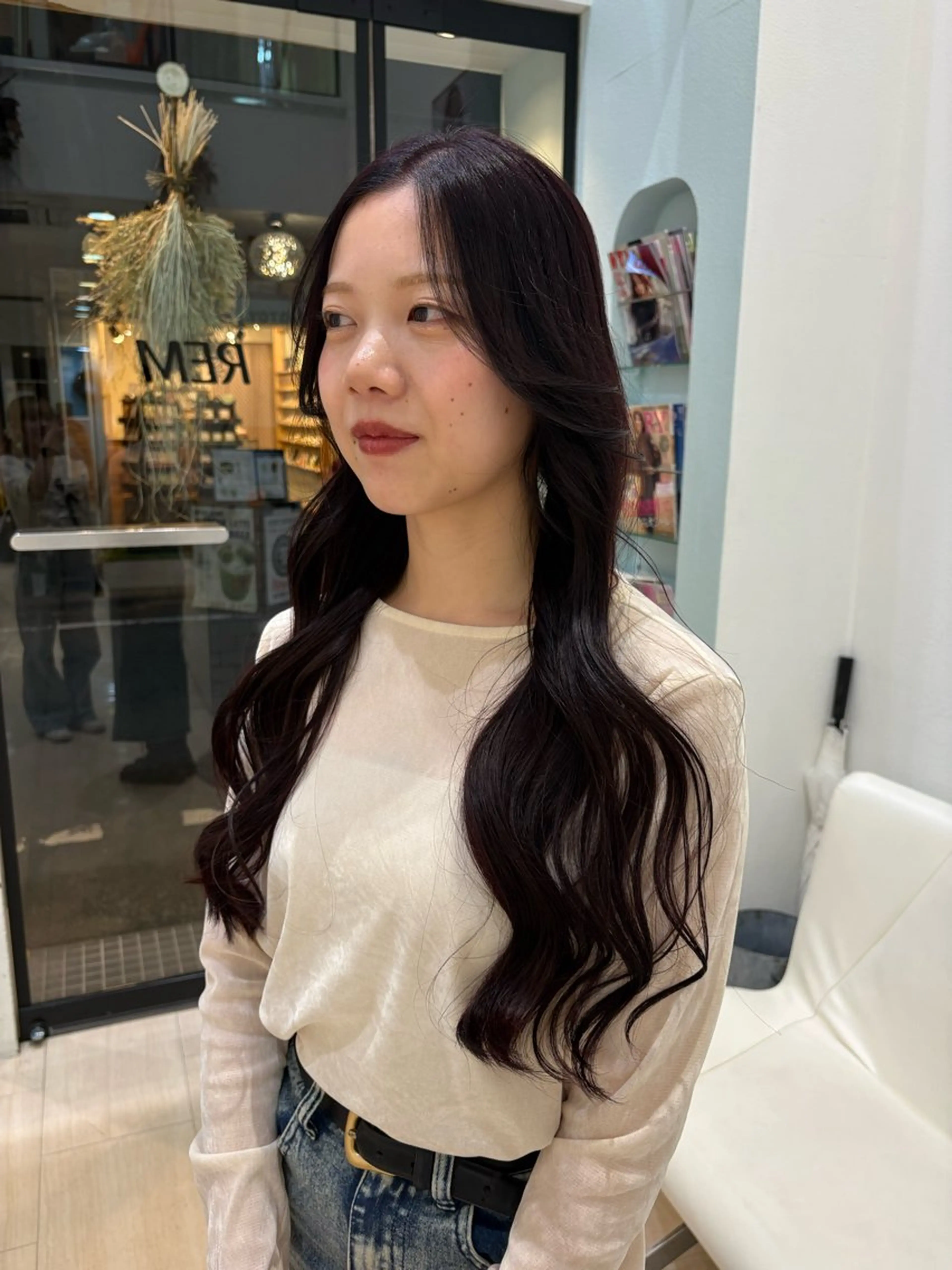 ロング カラー ヘアカラー カラーモデル募集/ 平尾ひよりのヘアスタイル