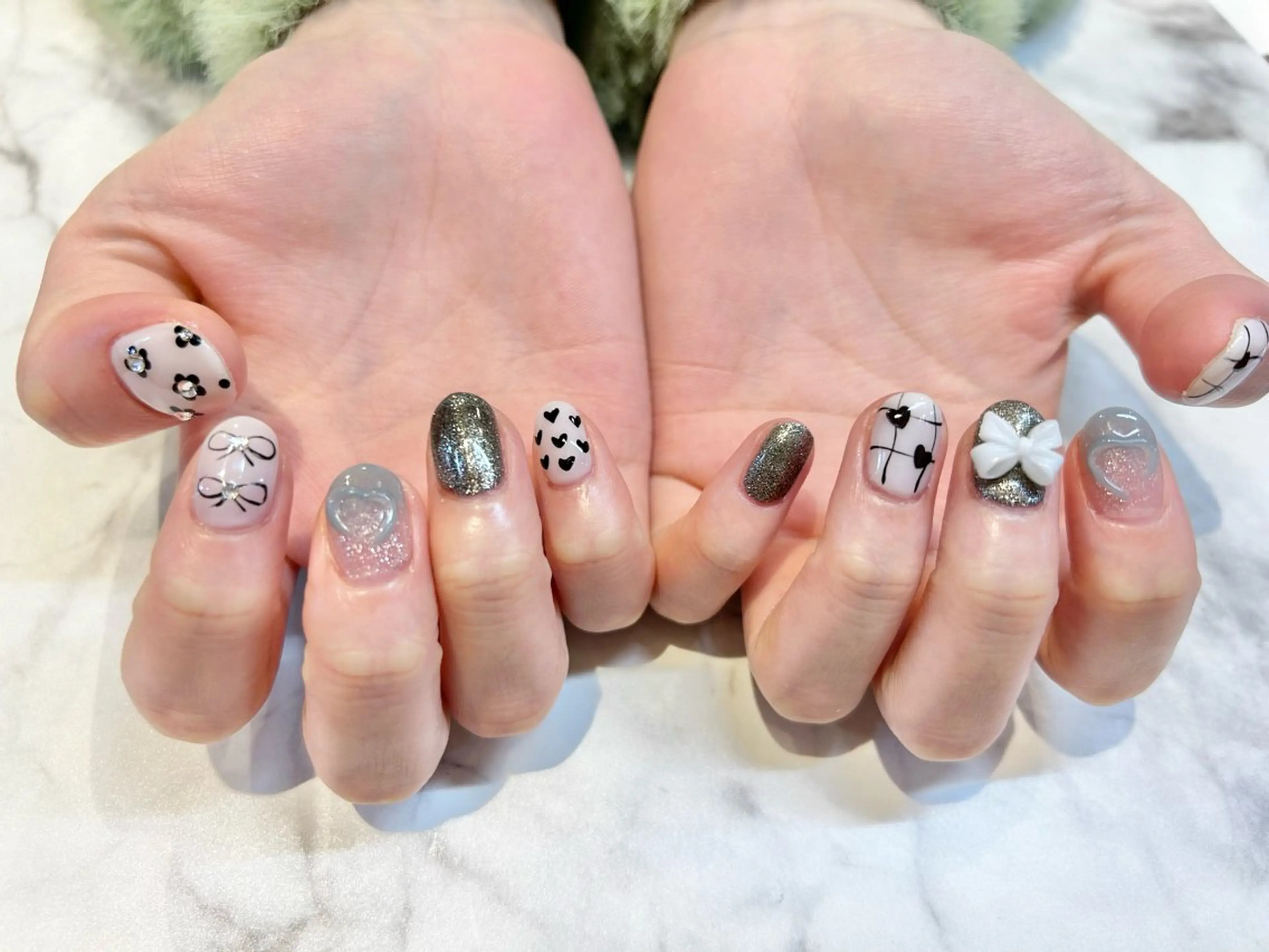 ネイル ハンドネイル Bianca 名駅店  rinnのネイルデザイン