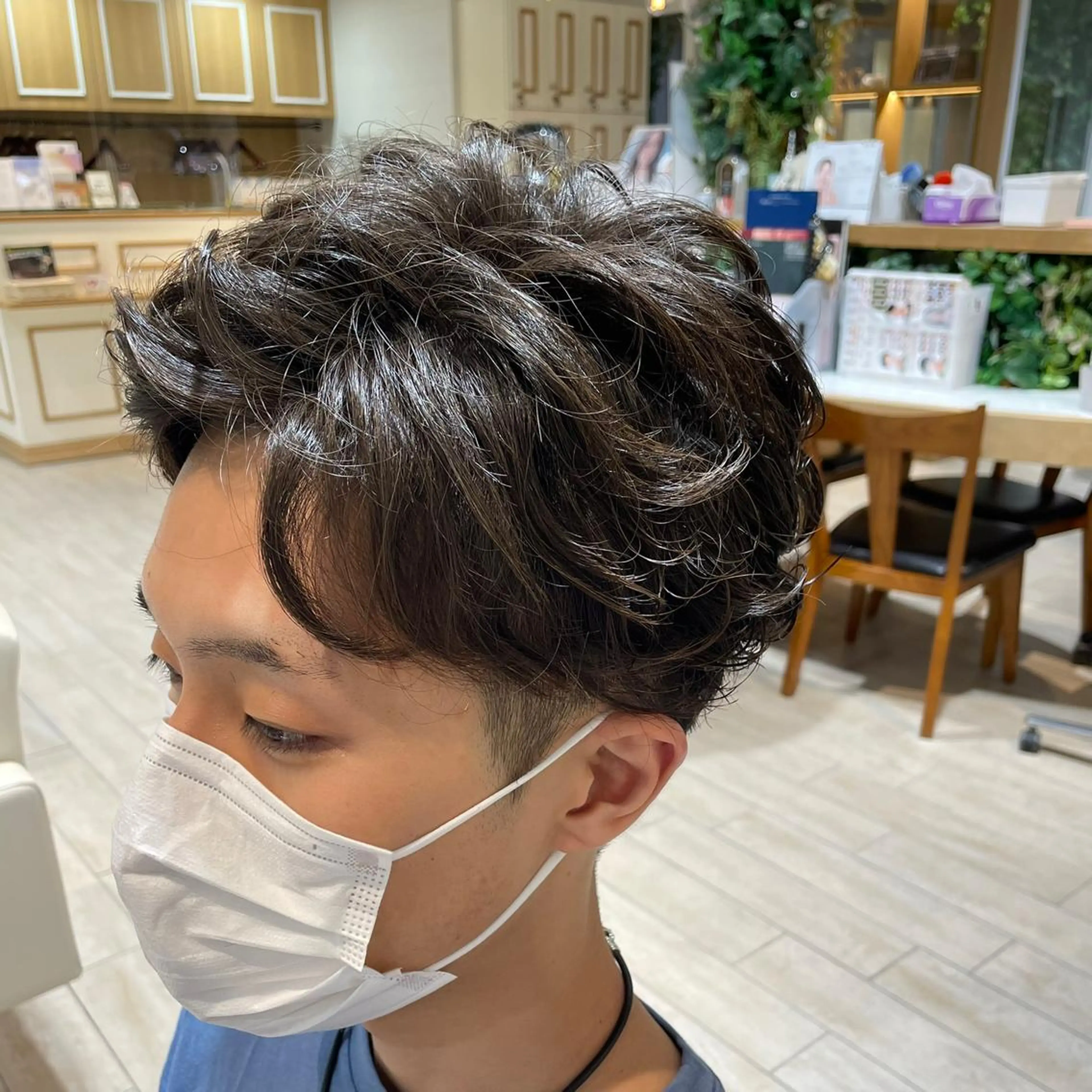 パーマ メンズ カット 🌟eyeモデル募集 しもさこ🌟のヘアスタイル