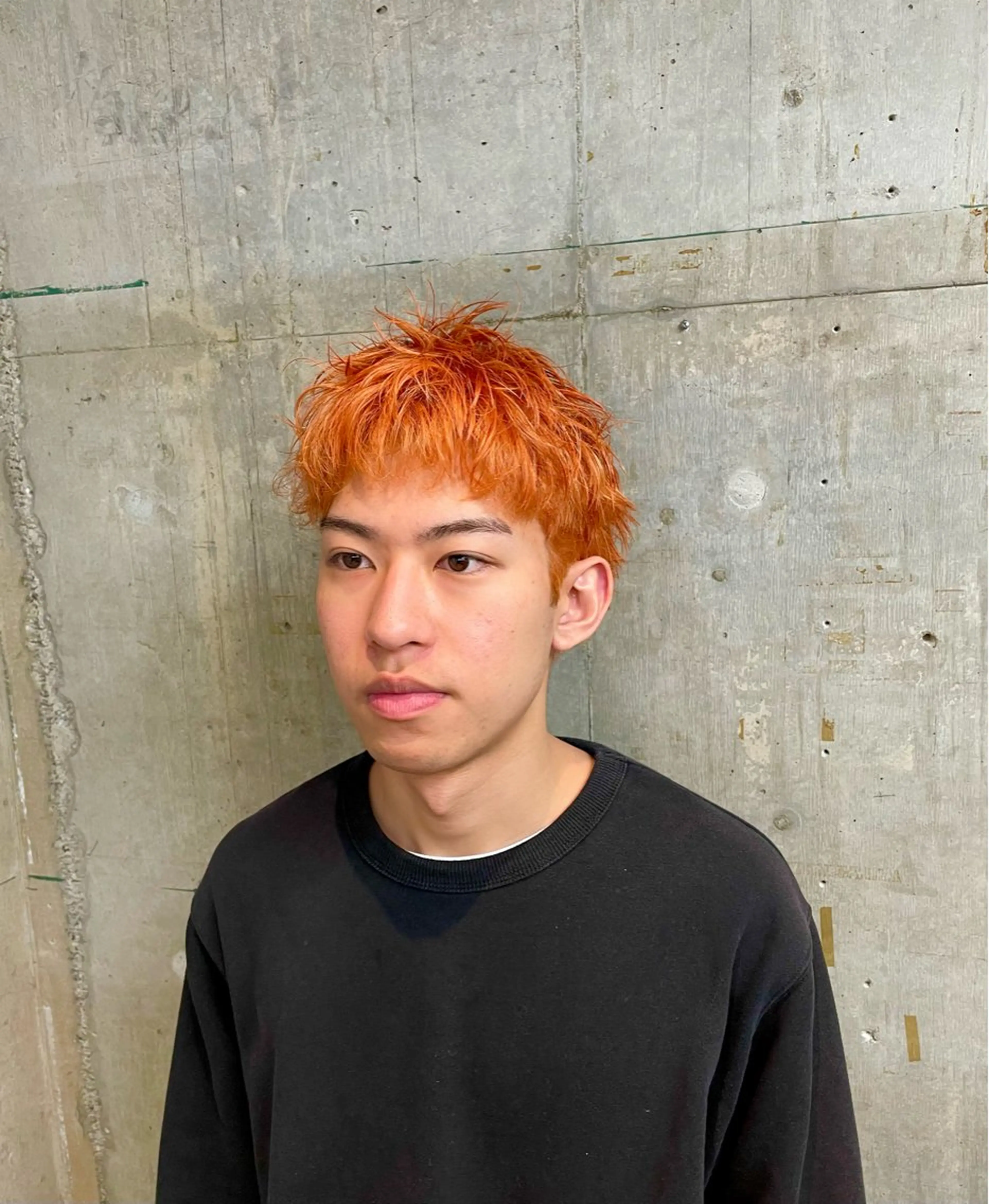 ショート カラー パーマ メンズ カット ヘアカラー 🎧シャドウパーマ/ SOUMA🎧のヘアスタイル