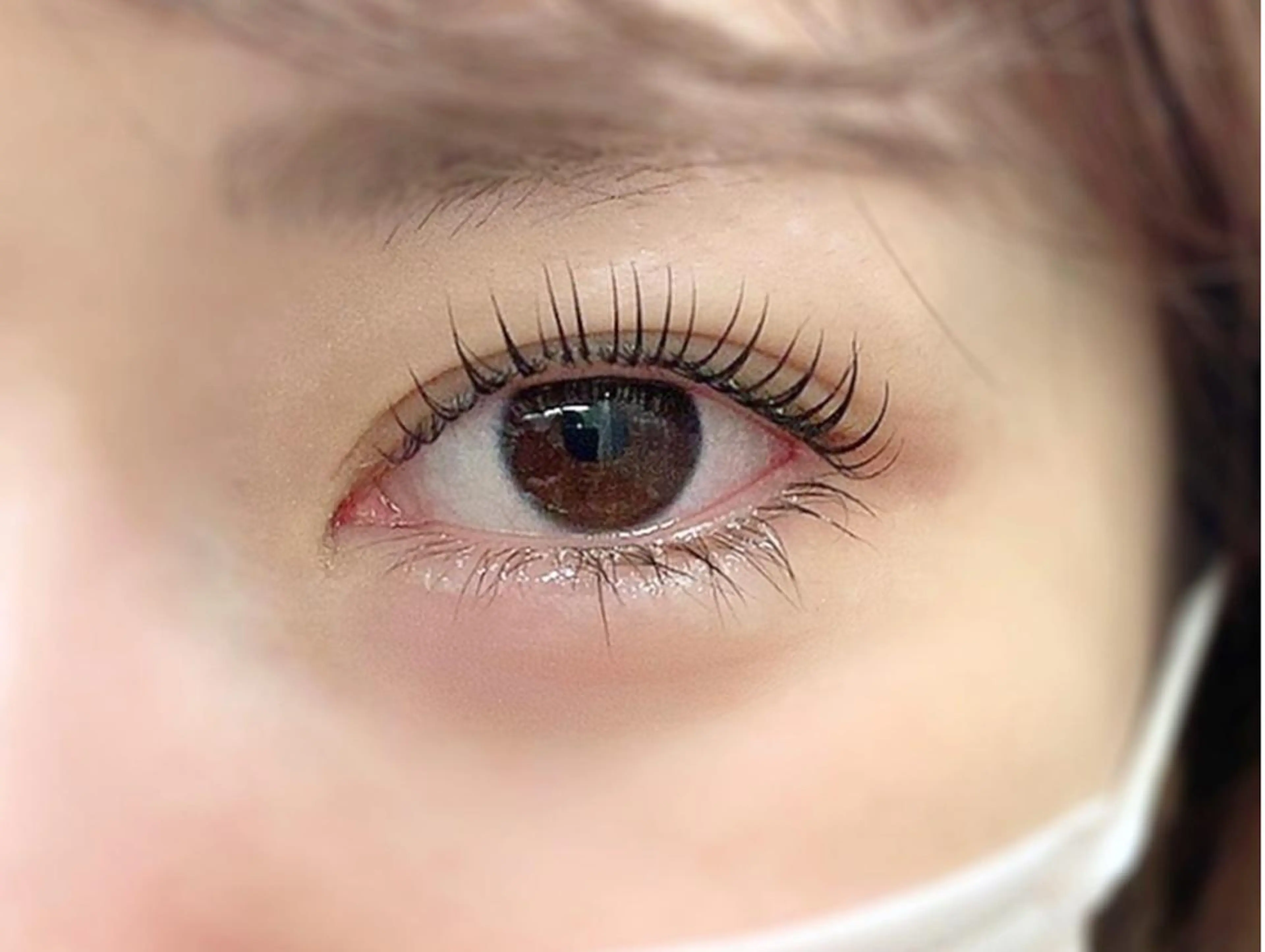 束感ワンホンまつげパーマの写真