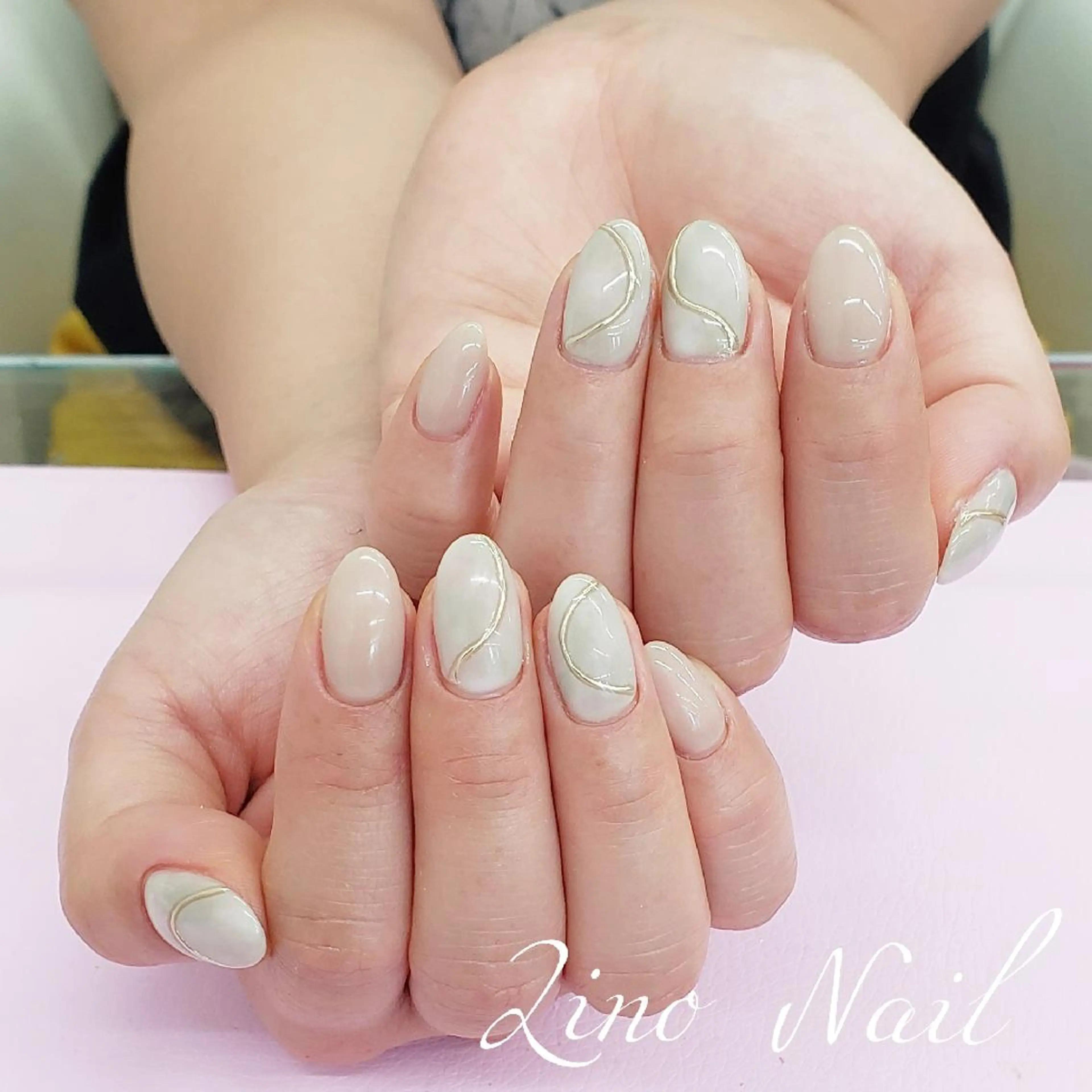 ネイル カジュアル ジェルネイル マットネイル ミラーネイル ニュアンスネイル ハンドネイル Lino Nailのネイルデザイン
