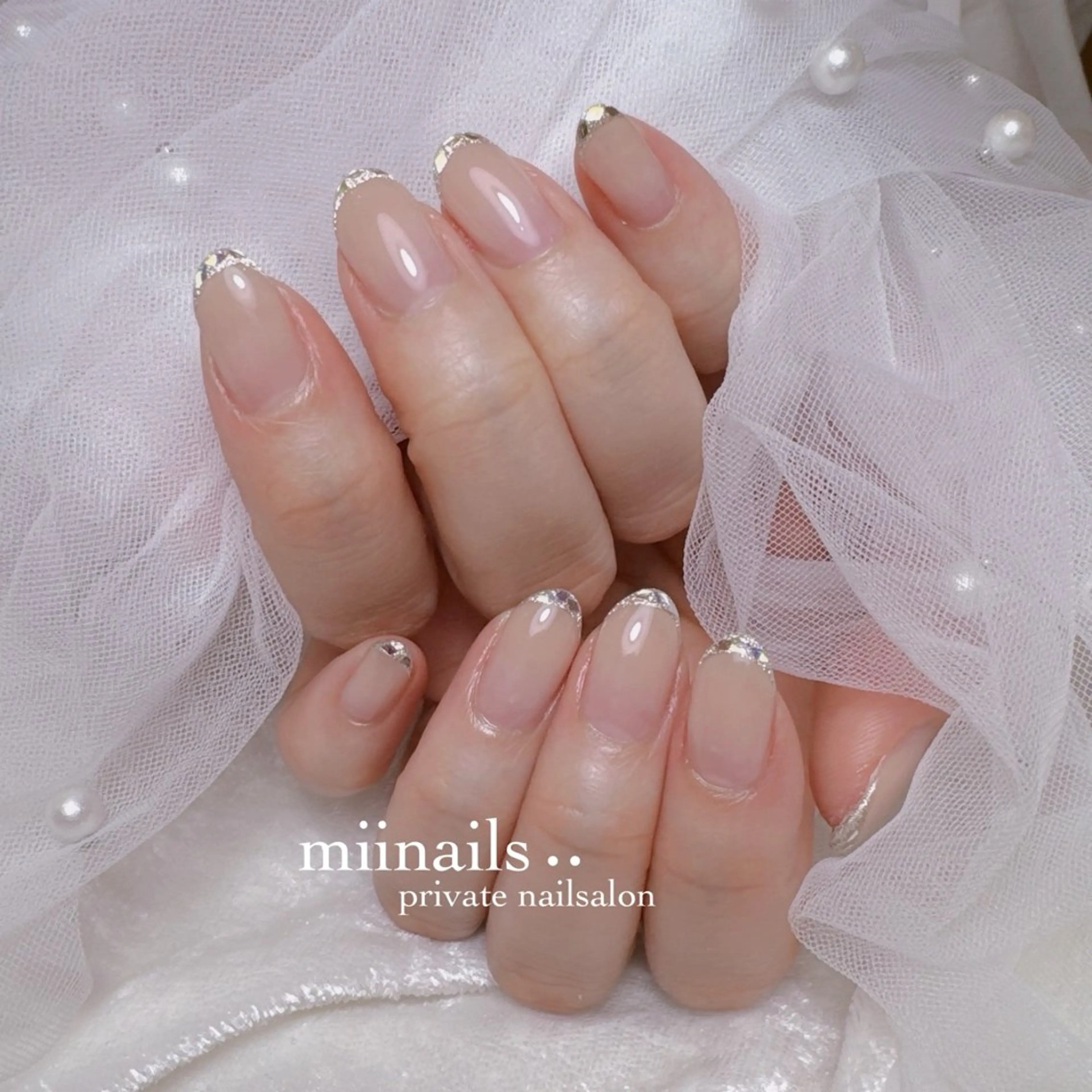 ネイル 韓国ネイル ワンホンネイル ハンドネイル nailsalon miinailsのネイルデザイン