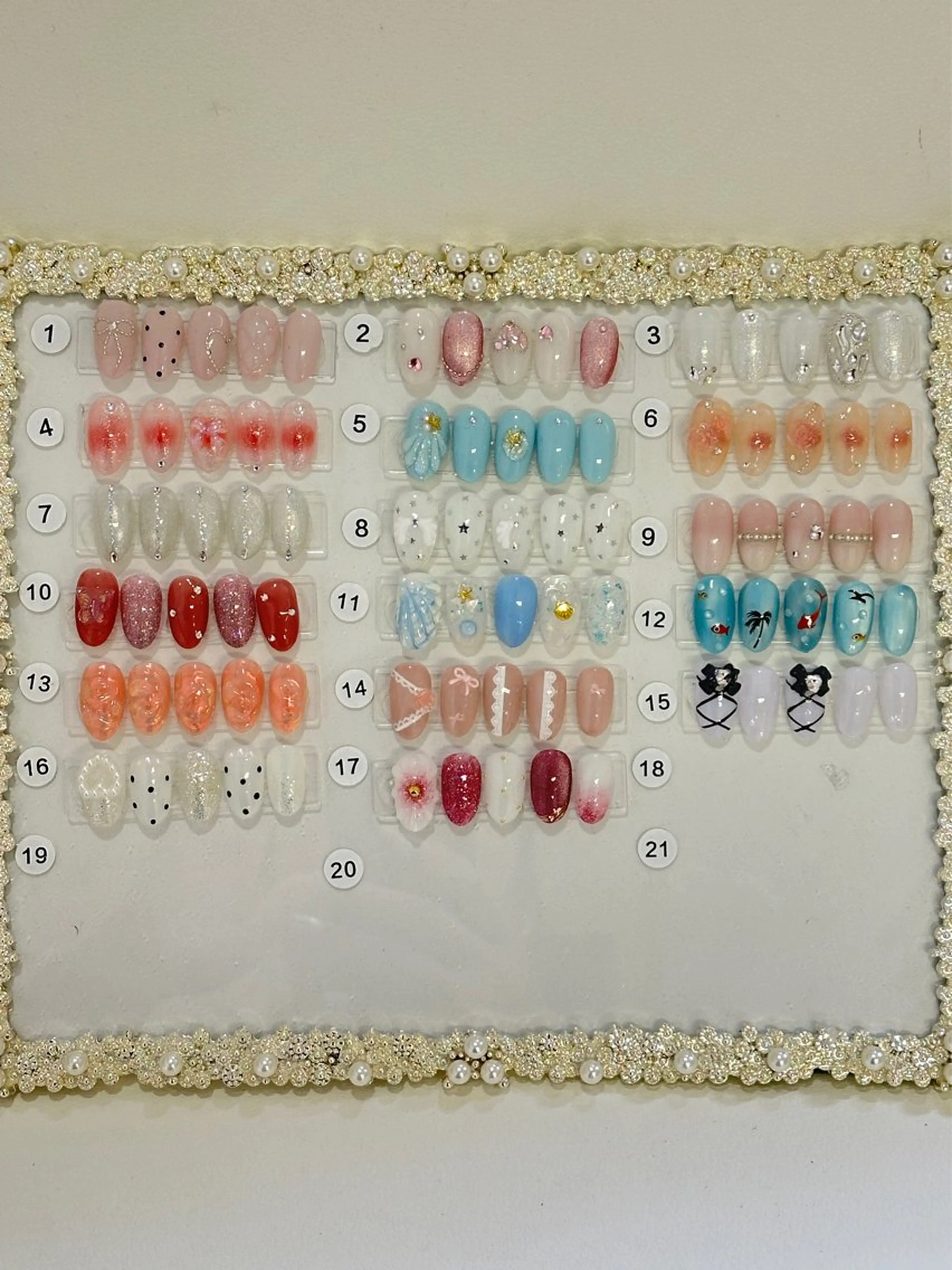 ❤️‍🔥人気🤍定価トレンドデザインネイル🤍💅新規オフ無💫ケア込みの写真