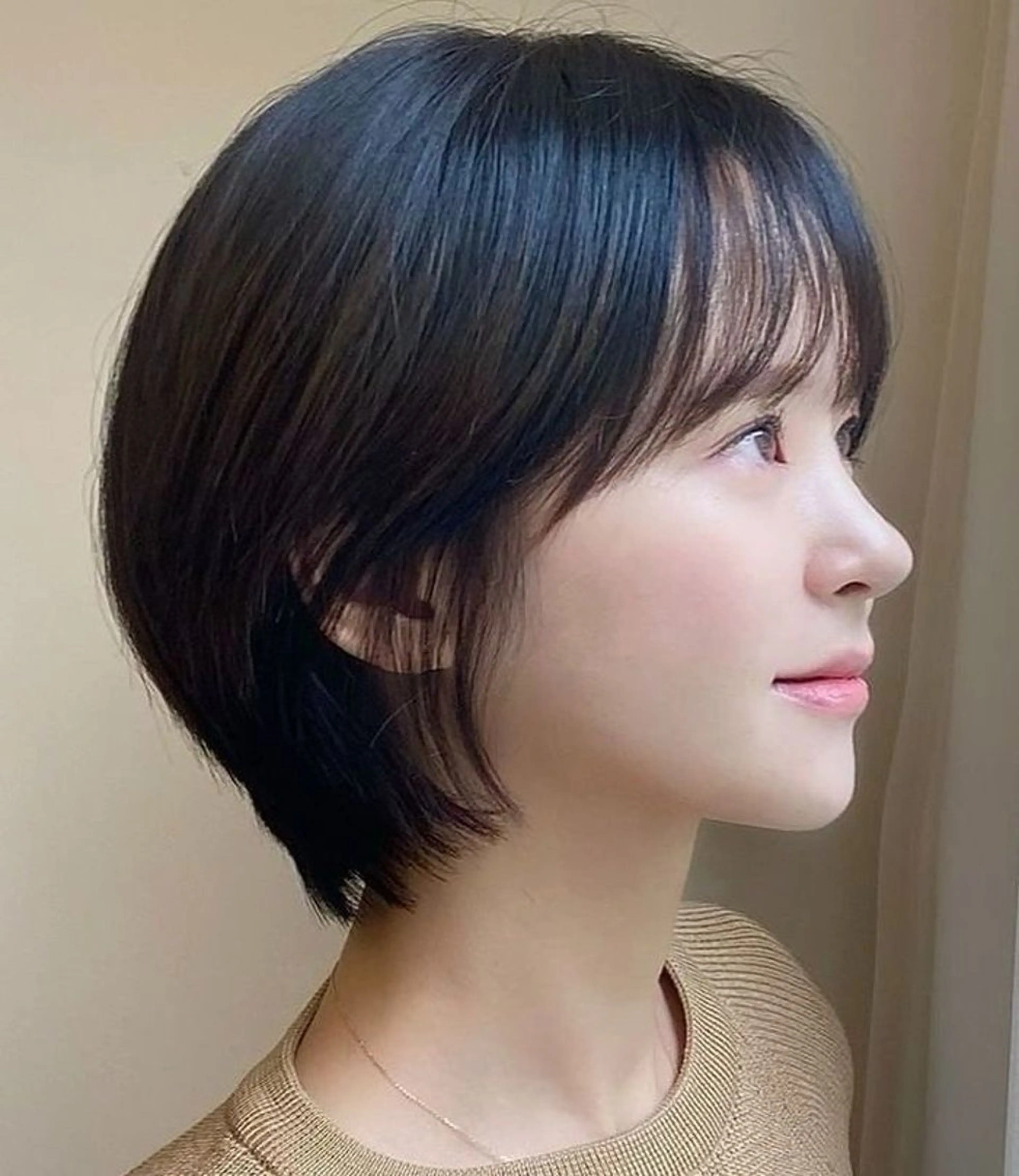 ショート 似合わせカット ショートヘア トリートメント ミディアムヘア Chifumiのヘアスタイル