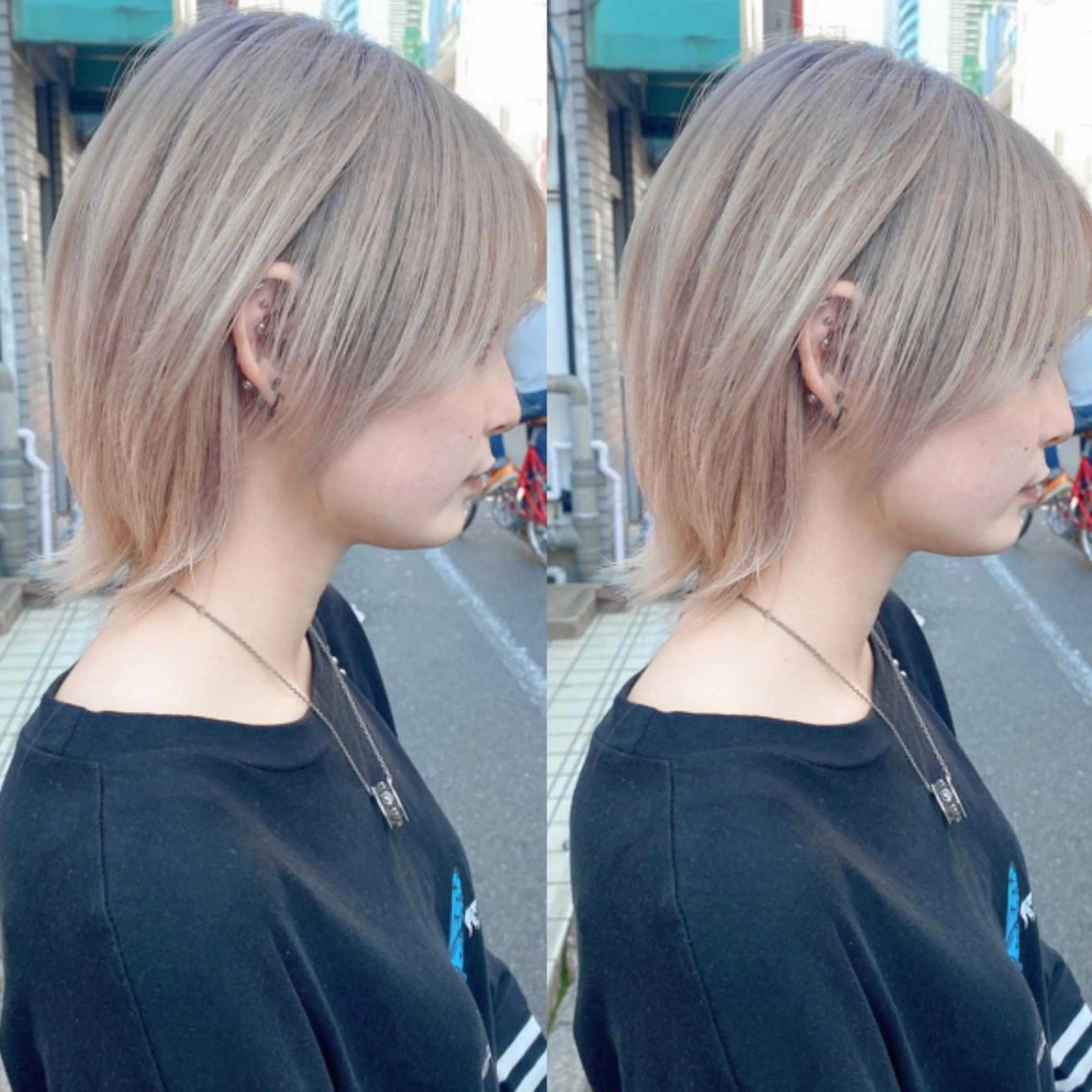 ショート カラー カット ヘアカラー トリートメント HARUKI MINATO japan所属・🧡ショートの達人 🧡SHOのヘアスタイル