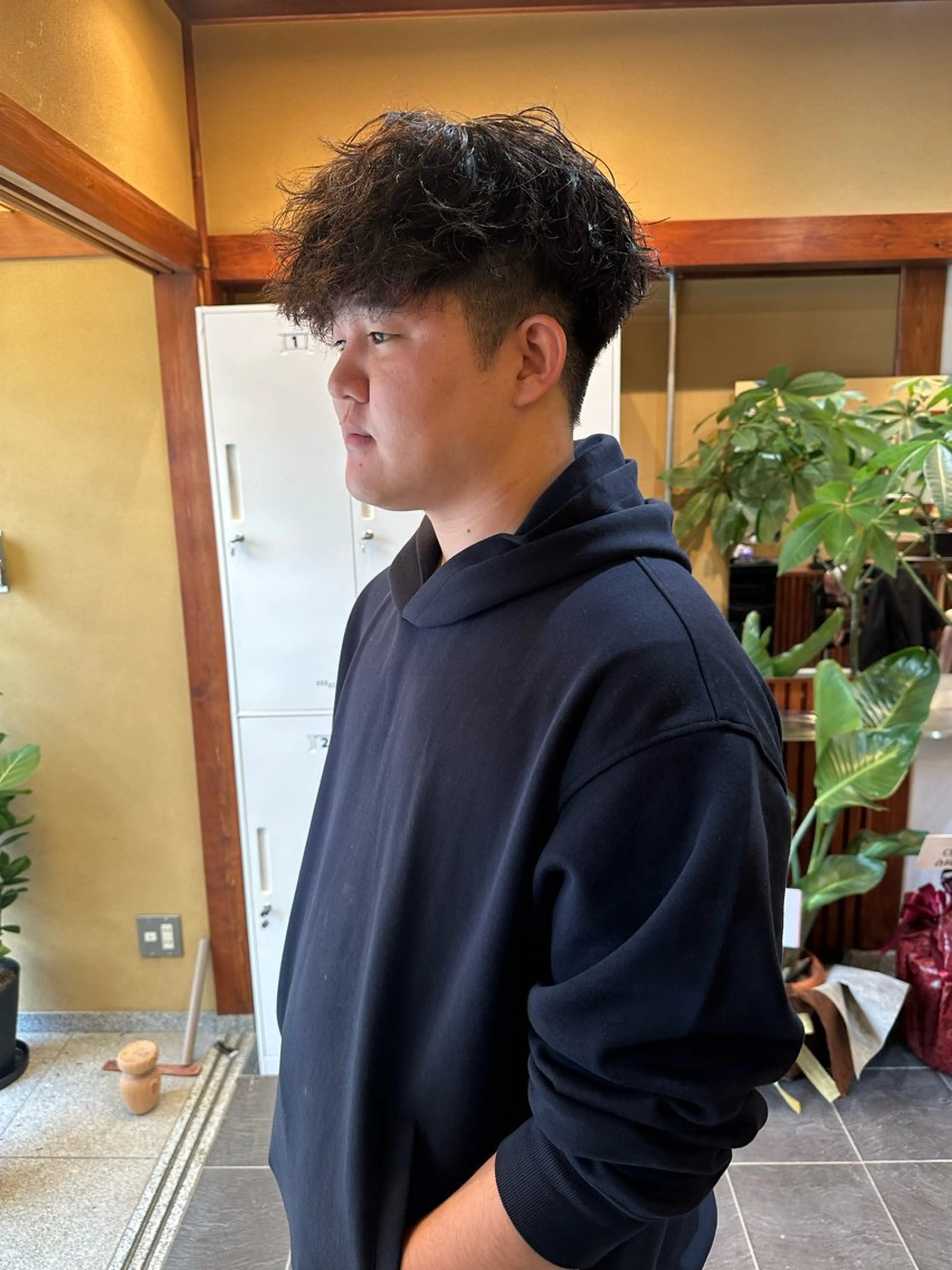 メンズ パーマ指名No. 1 磯飛⭐️慎之介のヘアスタイル