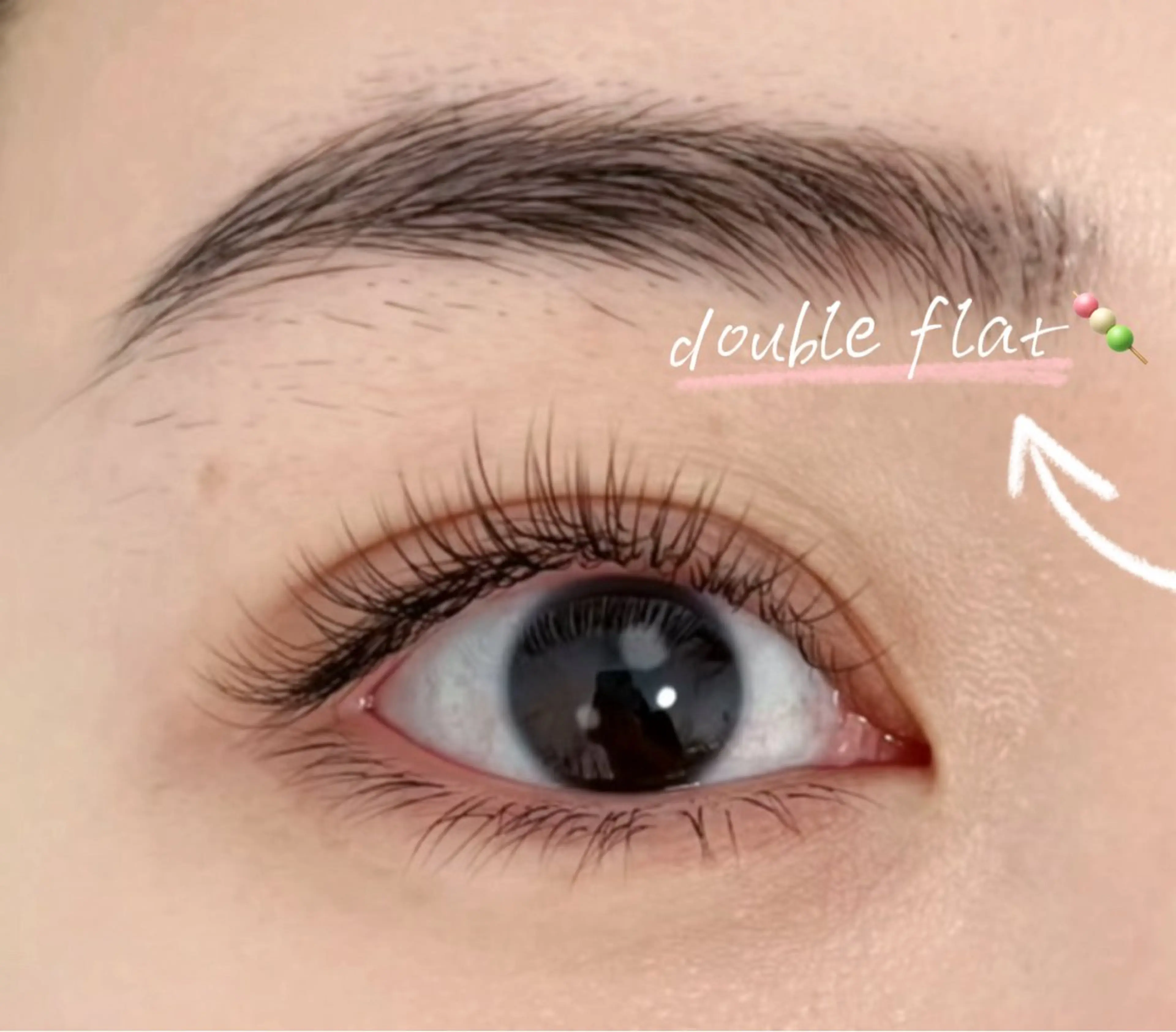 マツエク・マツパ Pretty J eyelashのマツエク・マツパデザイン