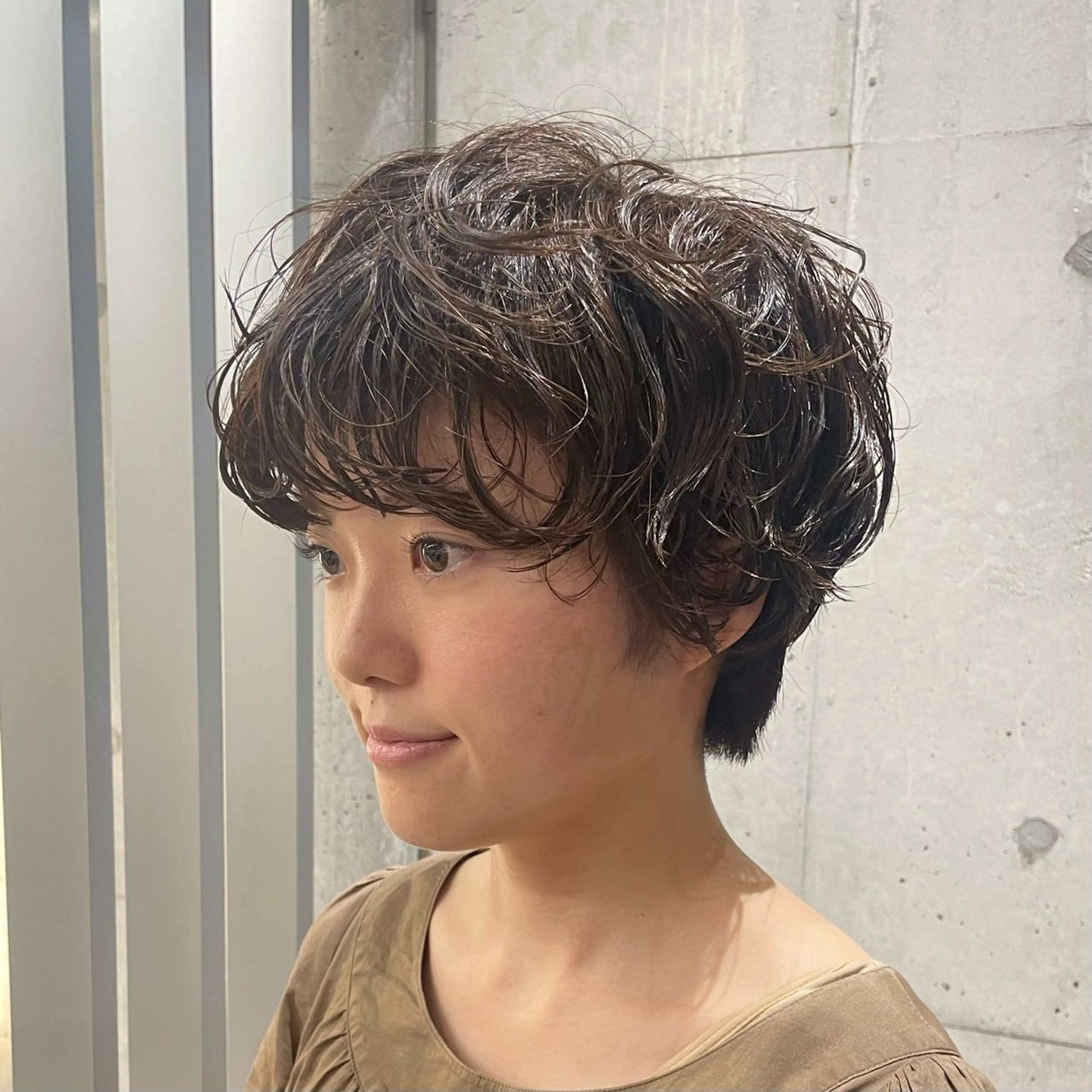 ショート はら しおりのヘアスタイル