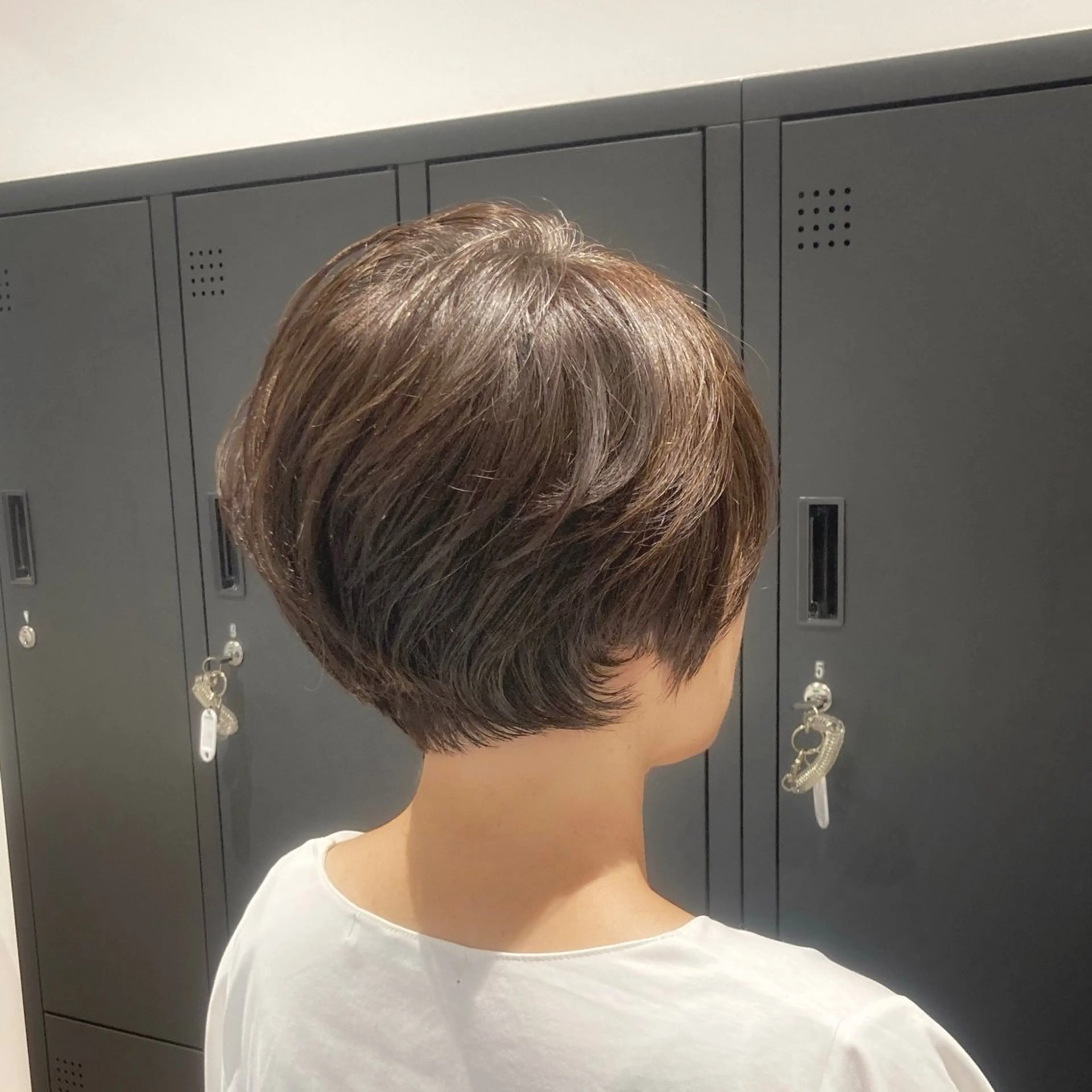 ショート ショートボブ ボブ くびれヘア ショートヘア 透明感カラー☆ 中村隆寛のヘアスタイル
