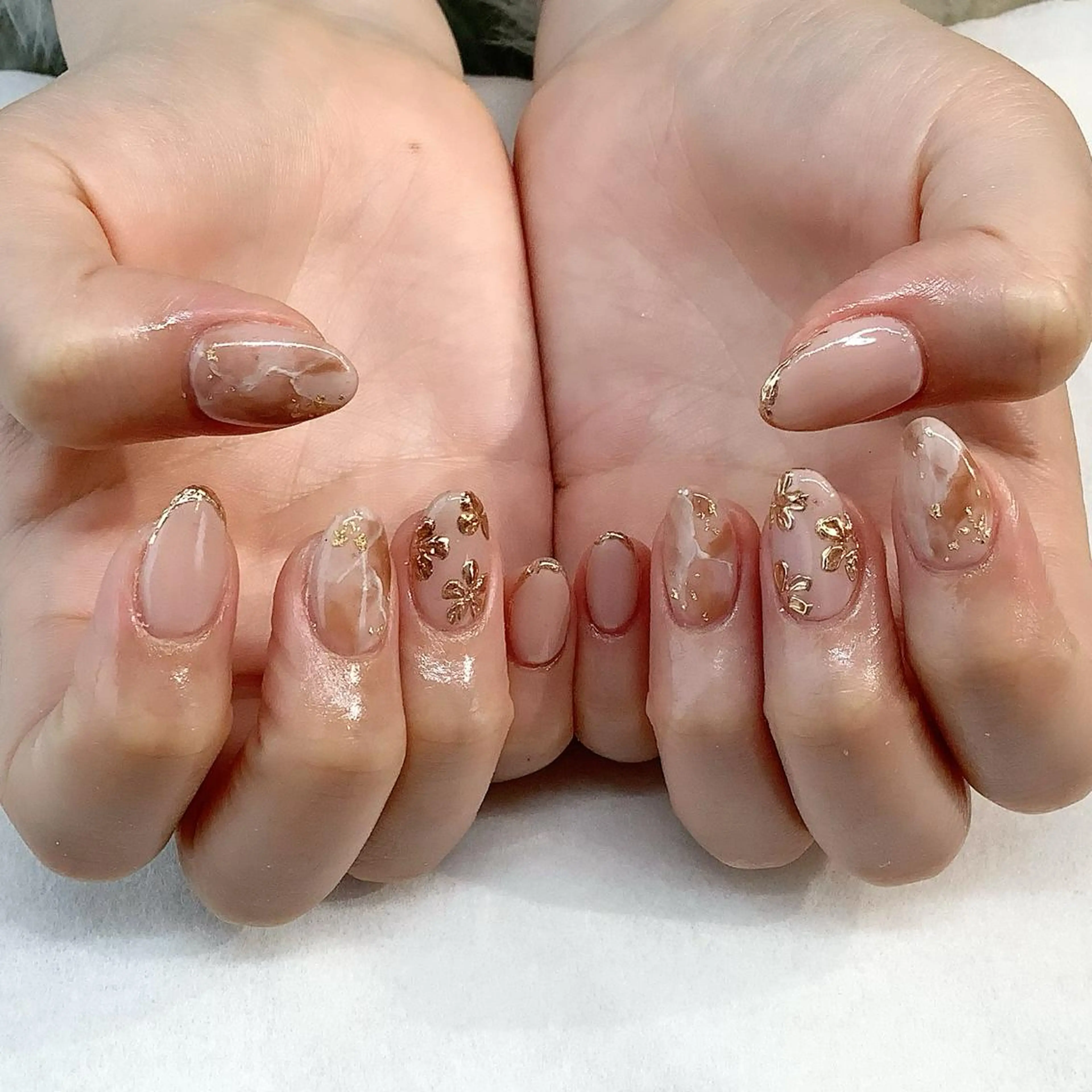 ネイル ハンドネイル 💎🐰 saki. m 🐰💎のネイルデザイン