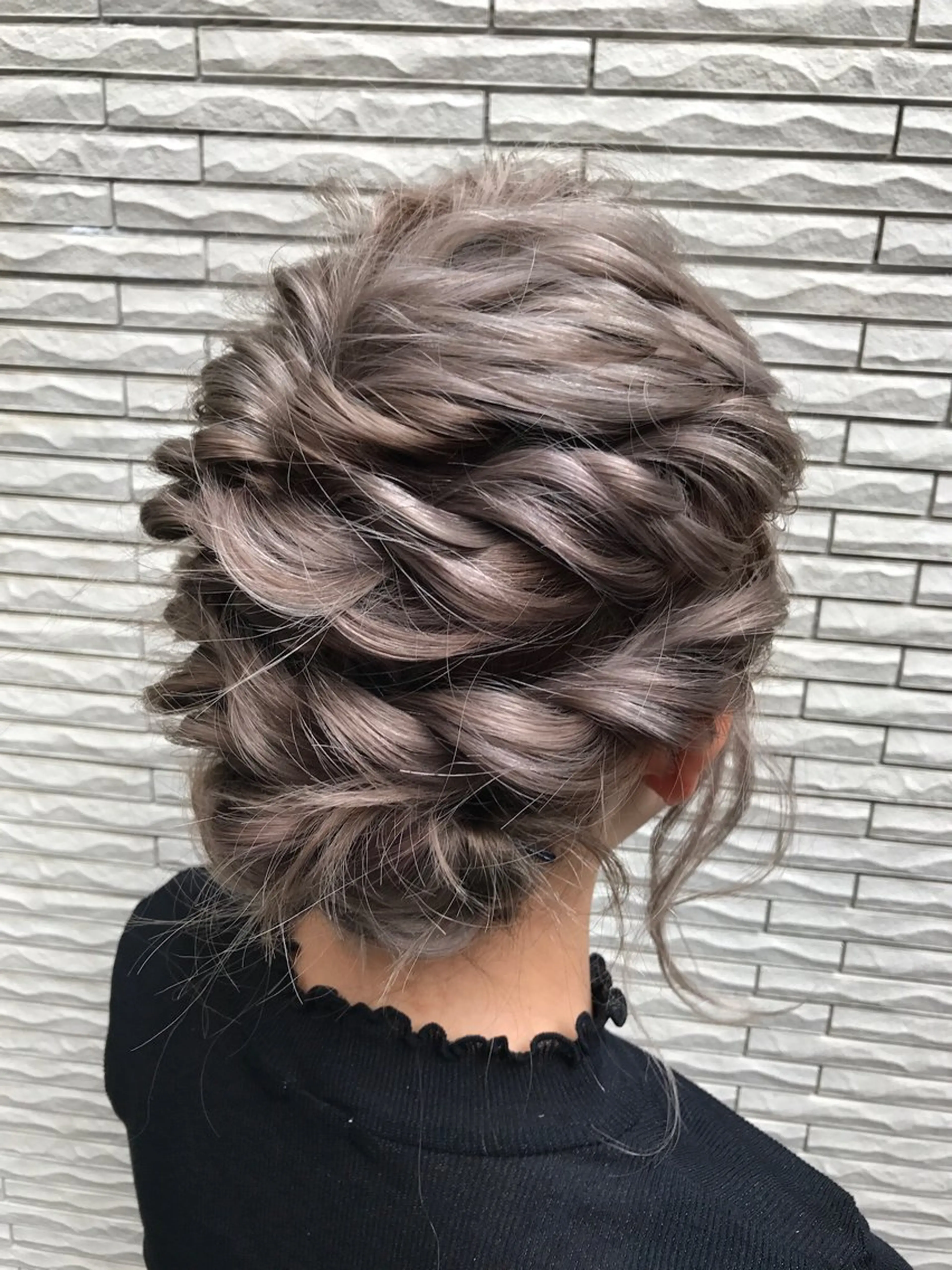 ヘアアレンジ ヘアセット ‼️最新ハネエクステ 原宿のヘアスタイル