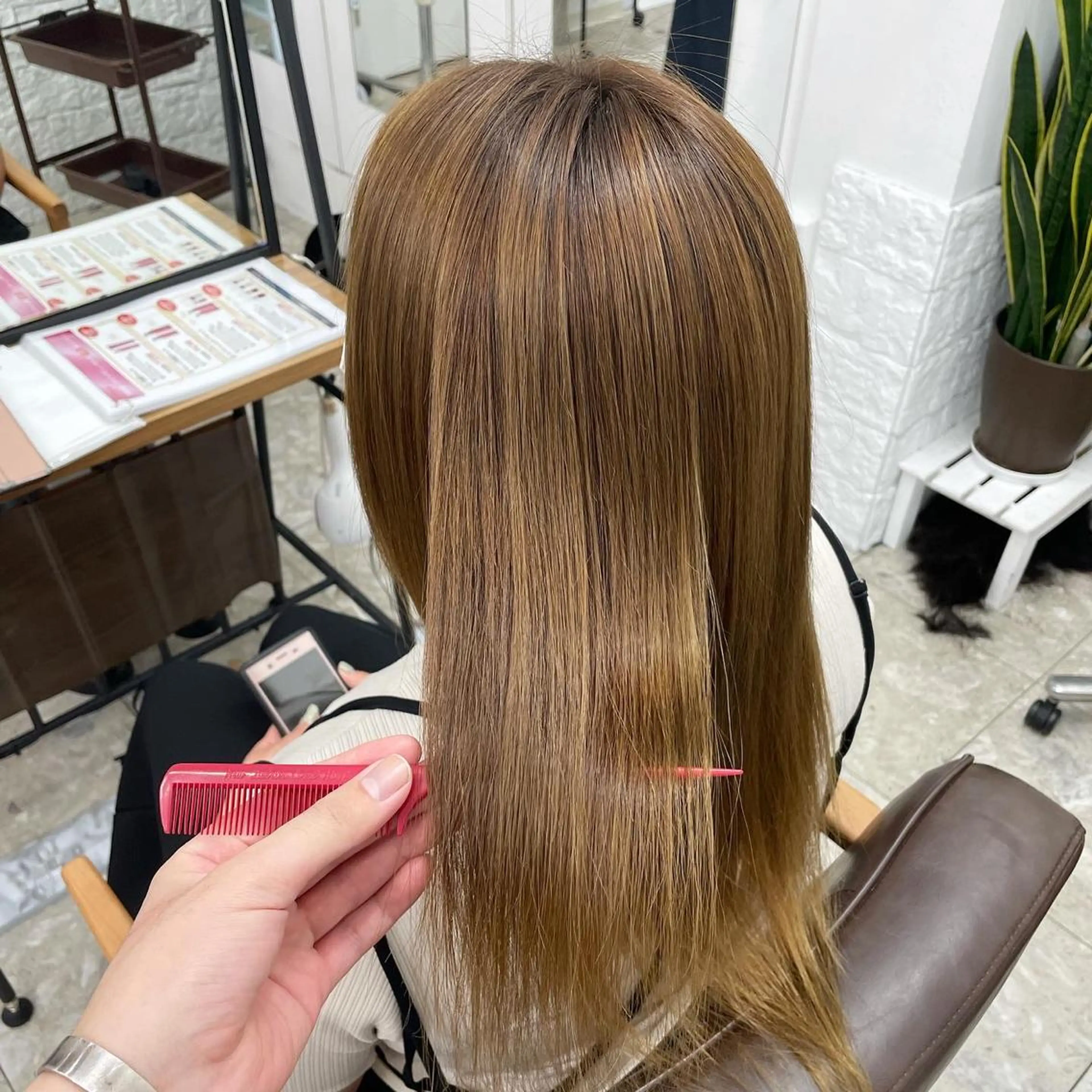 カラー 髪質改善 カラー特化サロン ピリナ相武台前のヘアスタイル