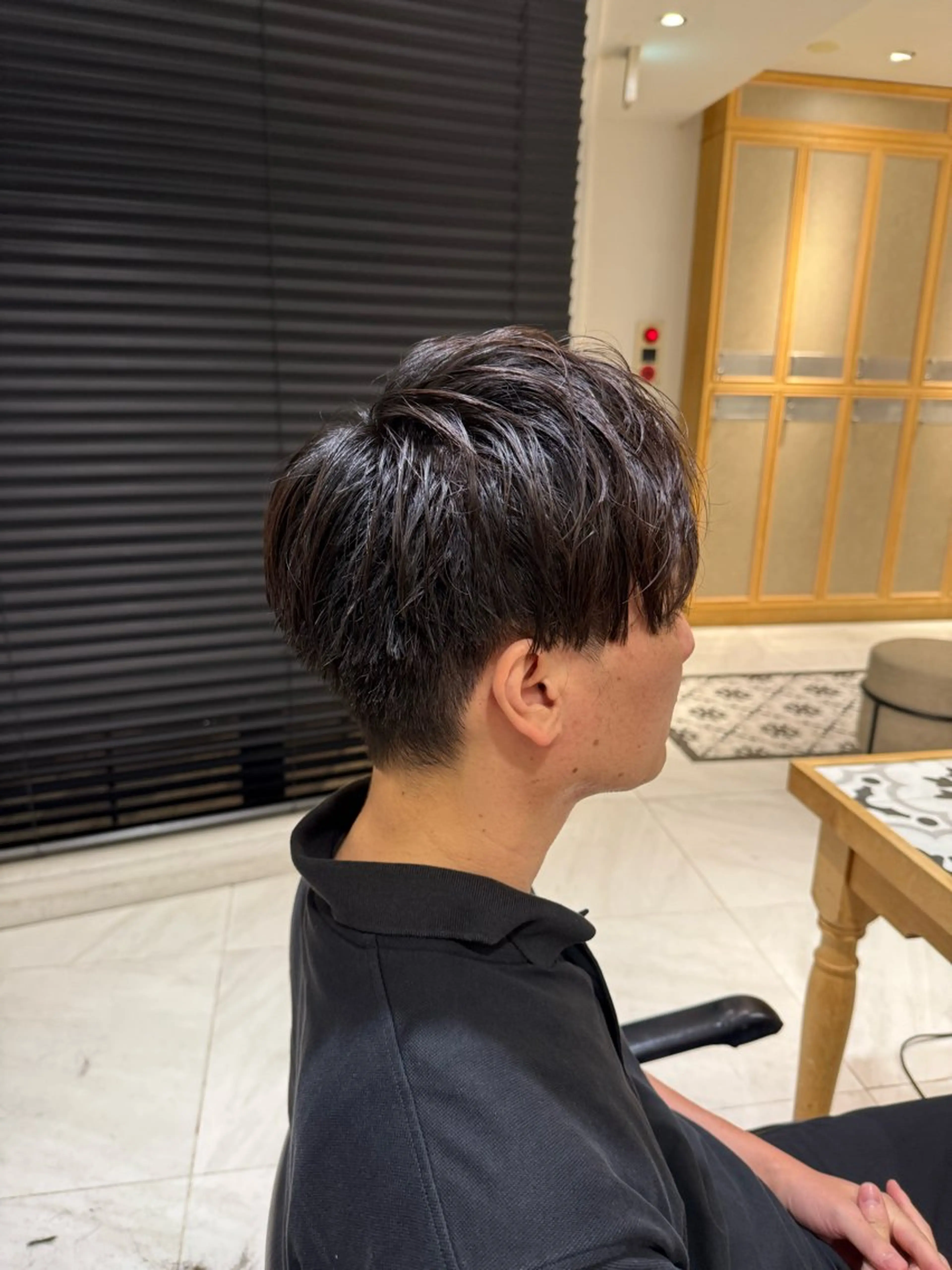 ショート メンズ カット 艶カラー/縮毛矯正 🫧terukaのヘアスタイル