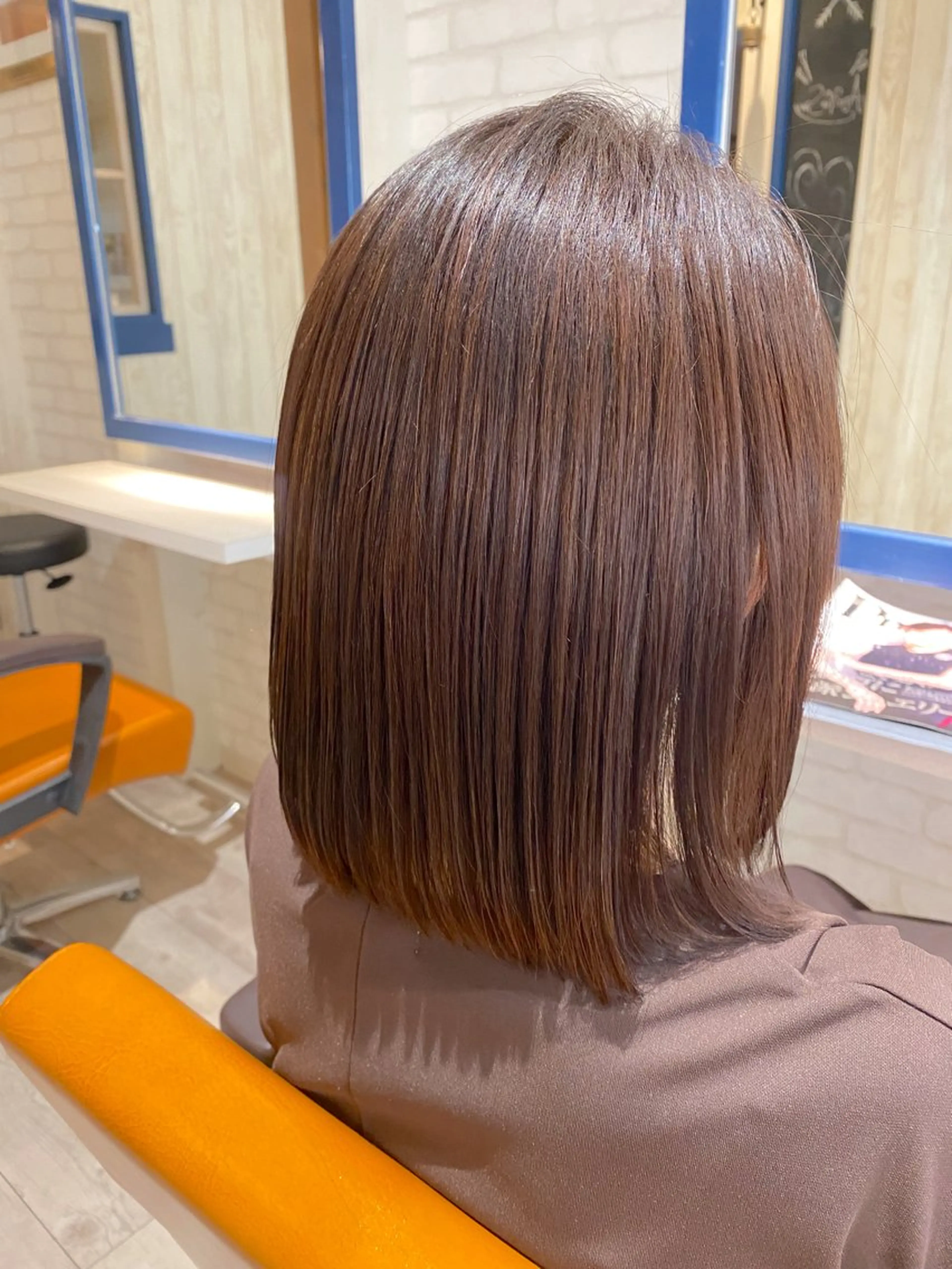 ミディアム 小島あゆ美/髪質改善 /縮毛矯正/ケラコラのヘアスタイル