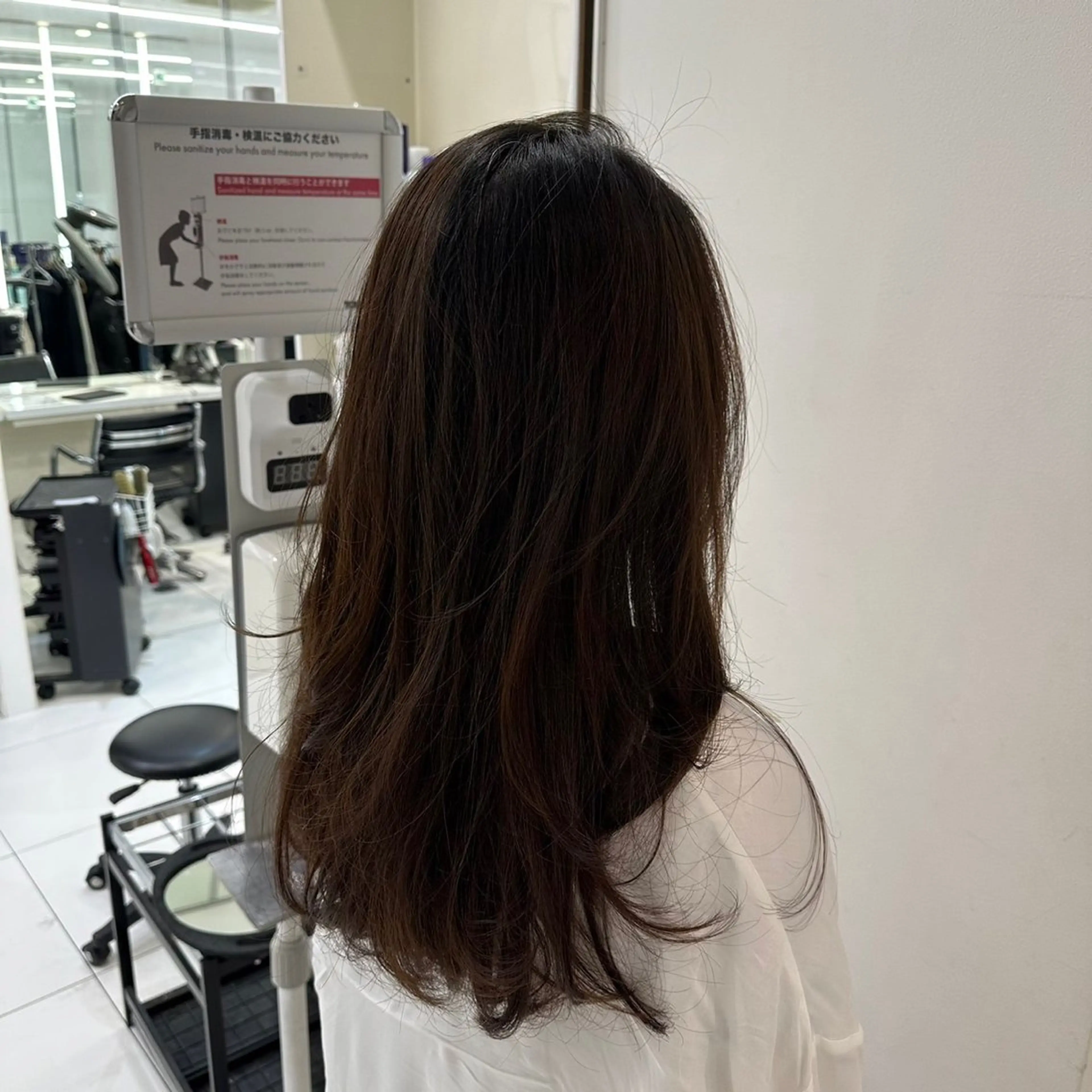ロング ハッタ ミクのヘアスタイル