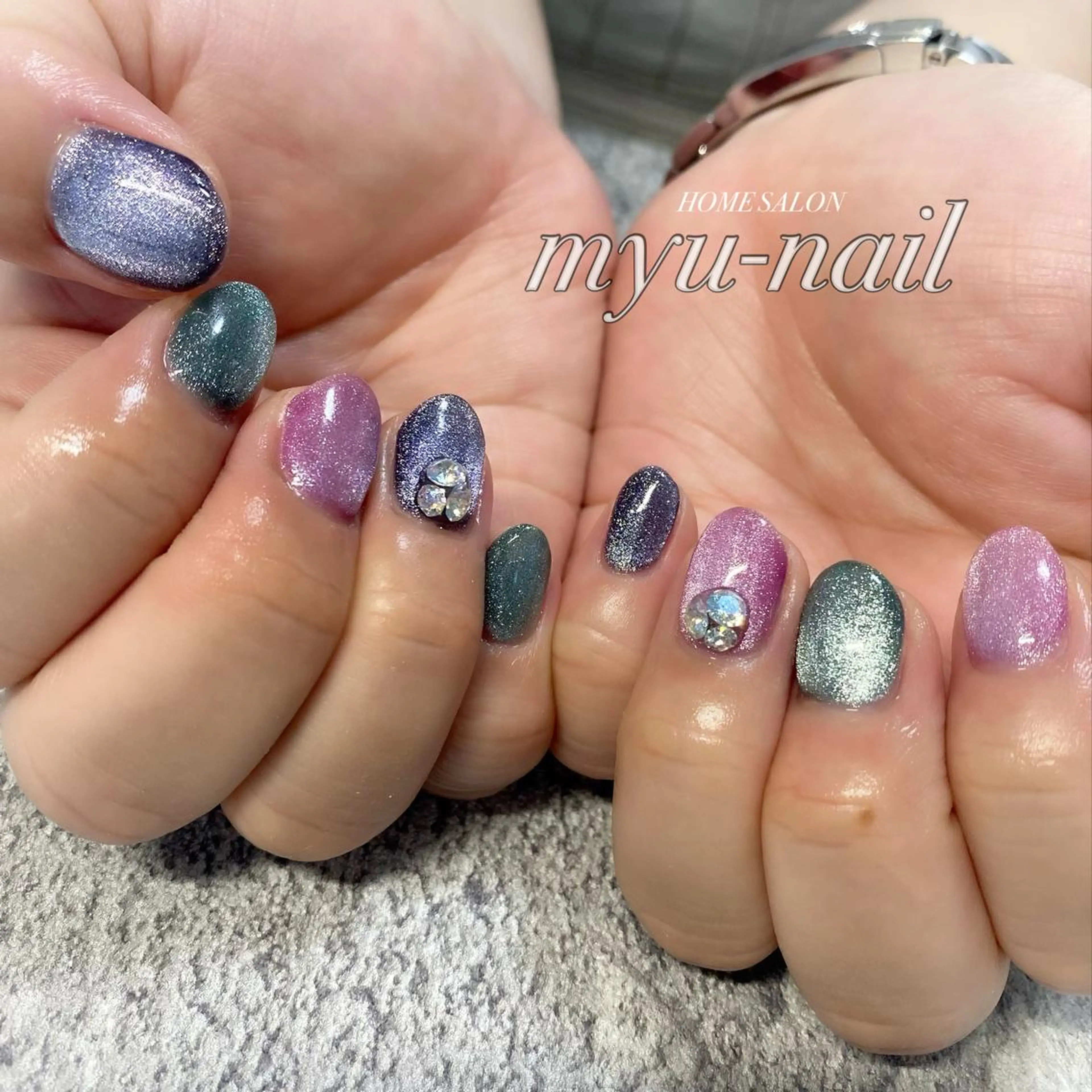 ネイル ホームサロン myu-nailのネイルデザイン