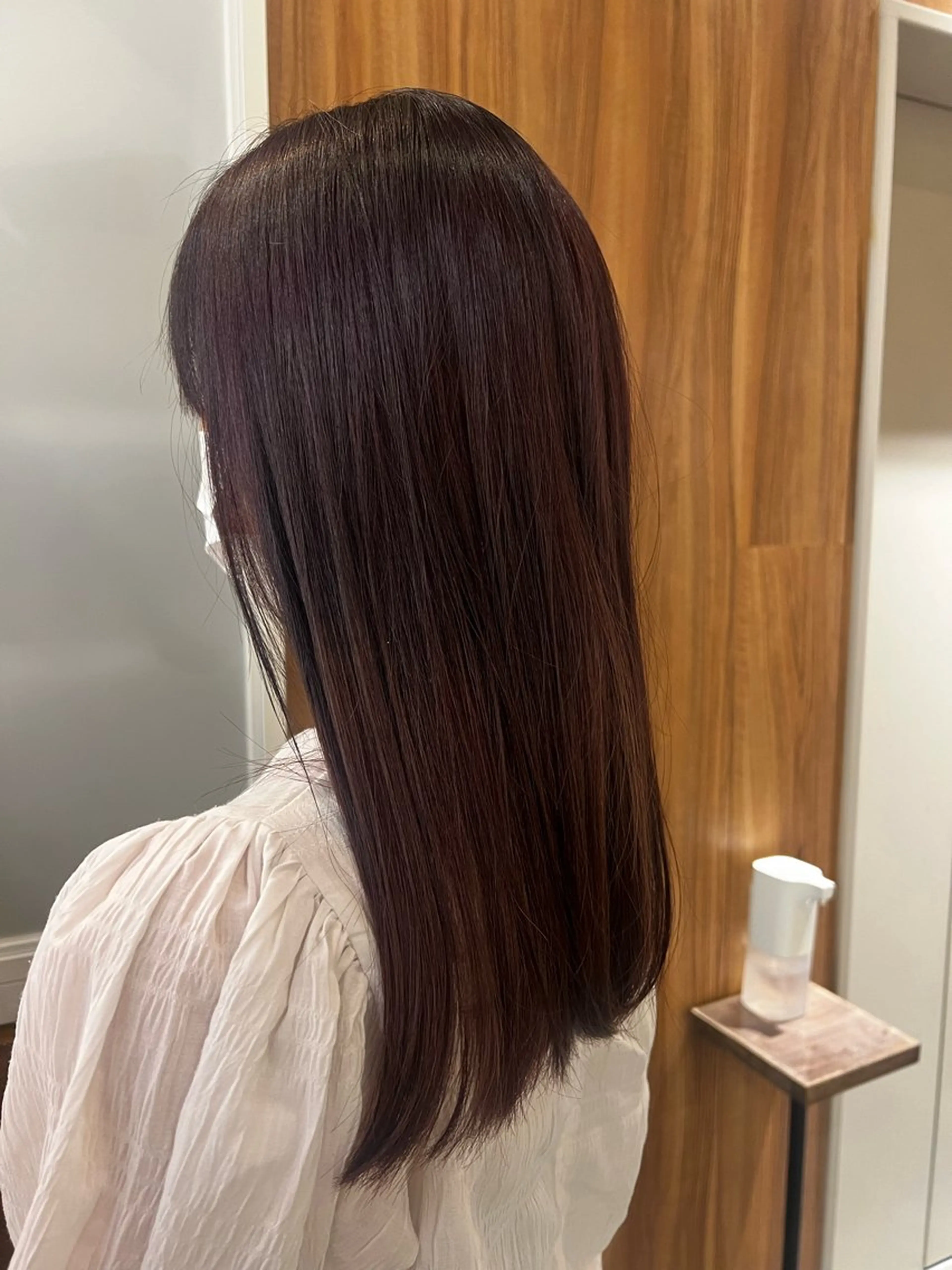 カラー ストレートパーマ🦢 ユメのヘアスタイル