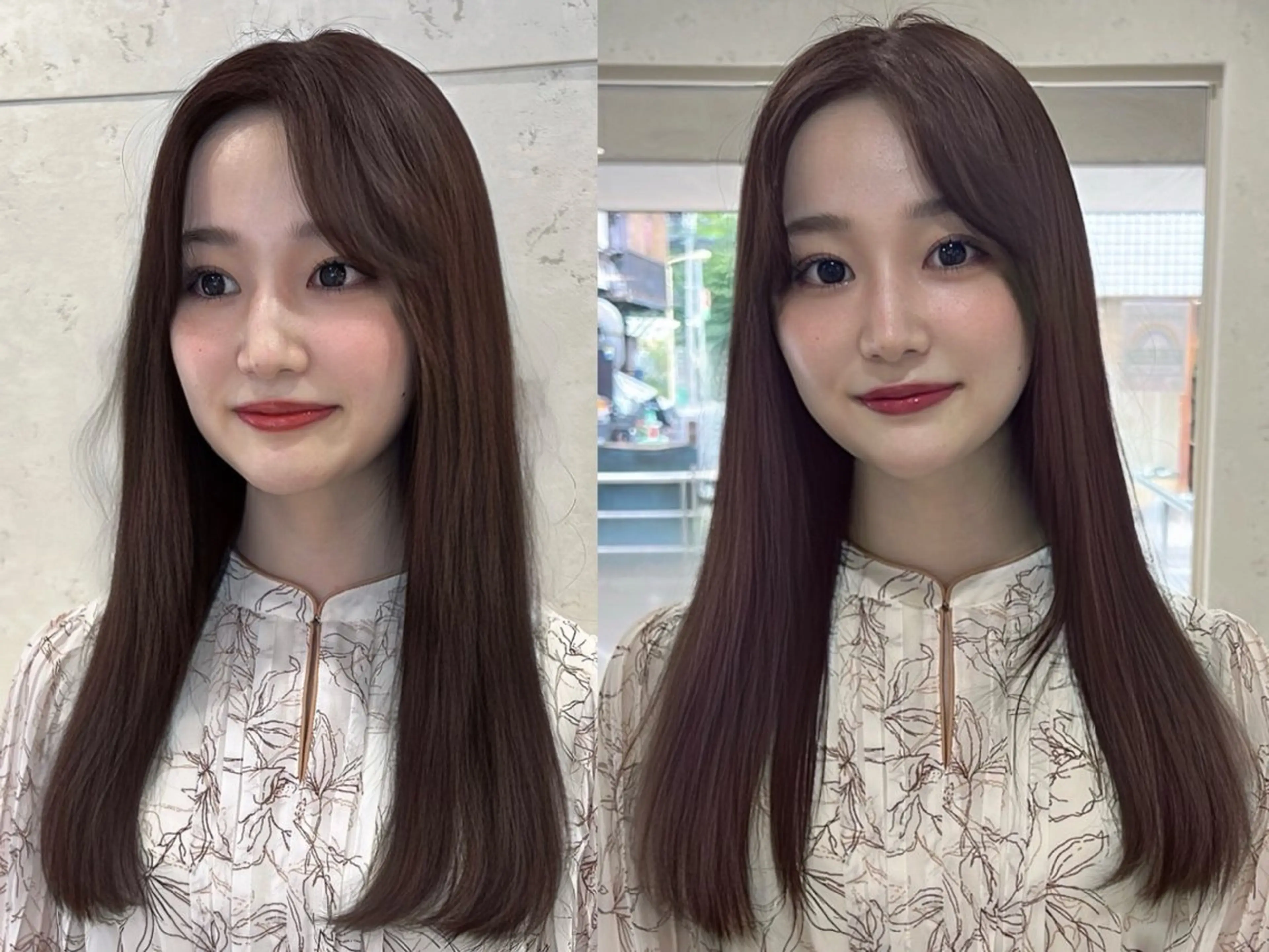 ロング カラー ✨Riria✨ ブリーチなしカラーのヘアスタイル