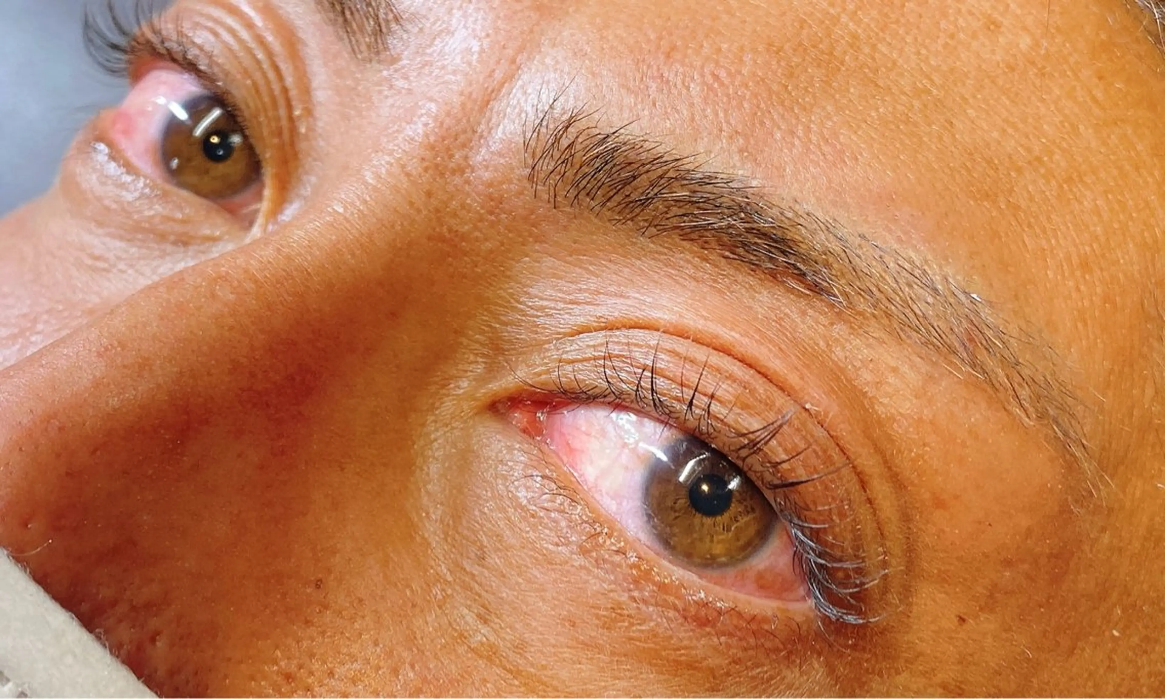 メンズ マツエク・マツパ メンズパーマ 一重×まつ毛パーマ Eye Salon RiRe新小岩店所属・まつ毛パーマ専門& men's眉⭐︎aiの眉毛・アイブロウイメージ