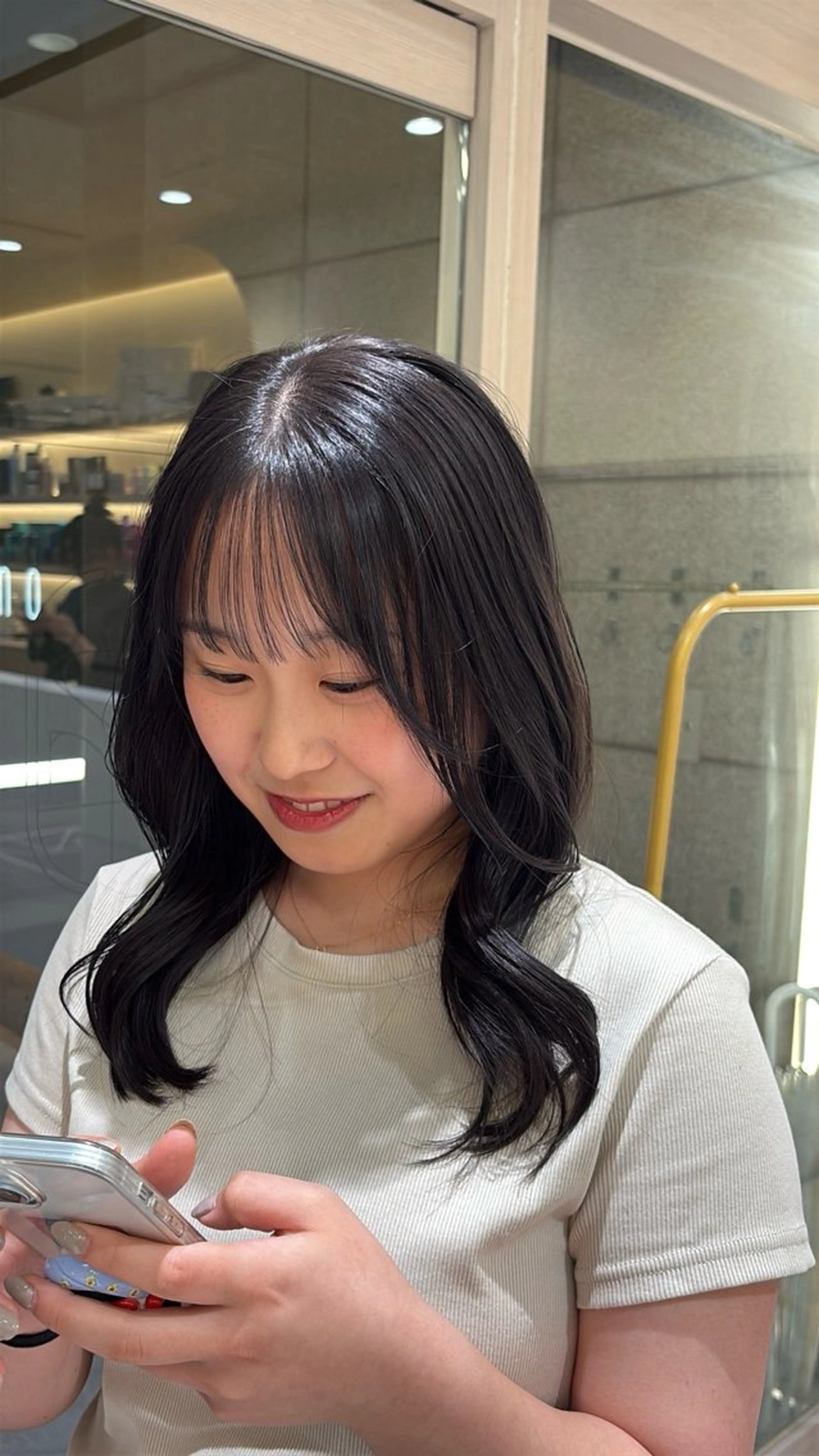 ロング カラー ヘアカラー 🦋sana🦋 🫧透明感カラー🫧のヘアスタイル