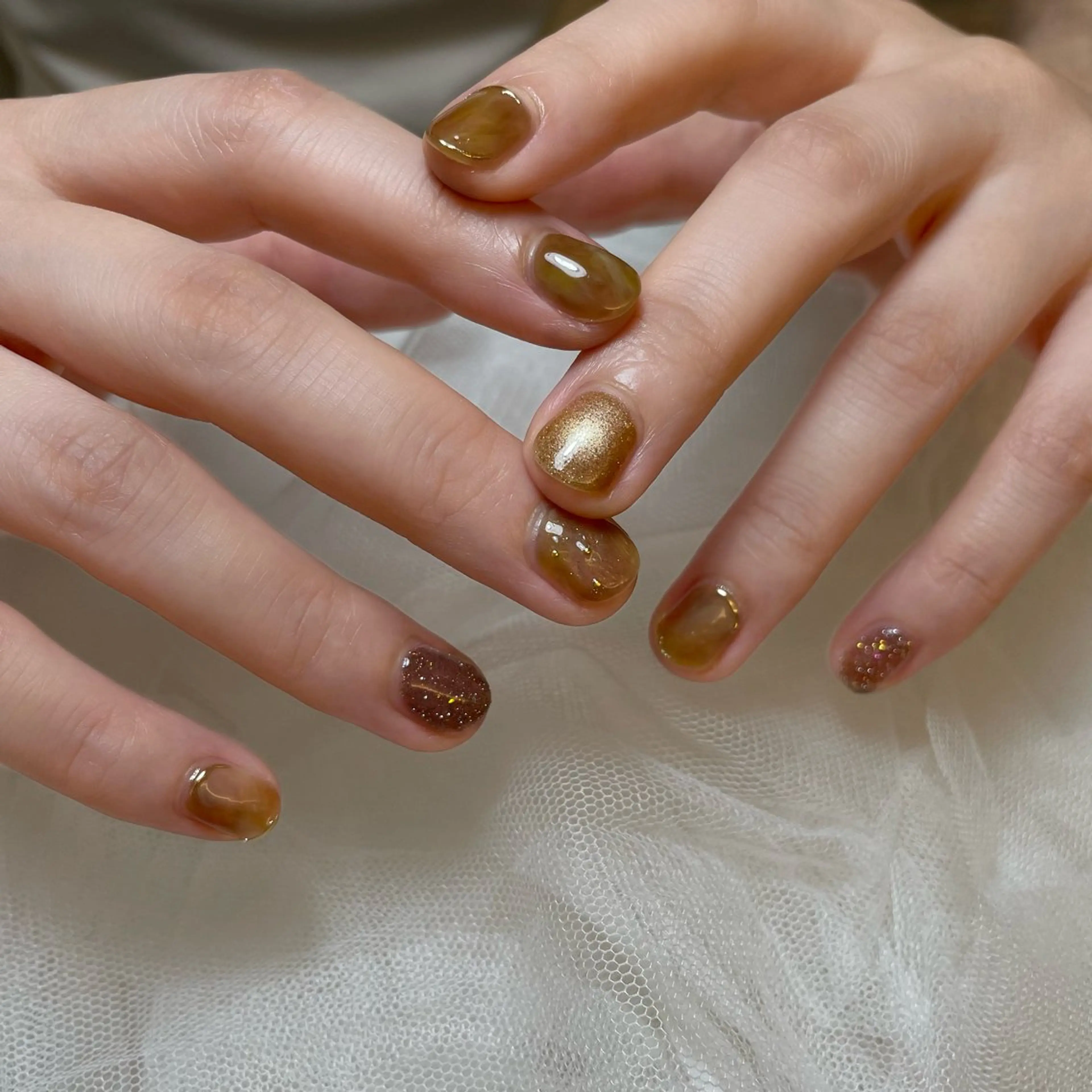 ネイル ニュアンスネイル ハンドネイル Agapi所属・Agapi💐 momoのネイルデザイン