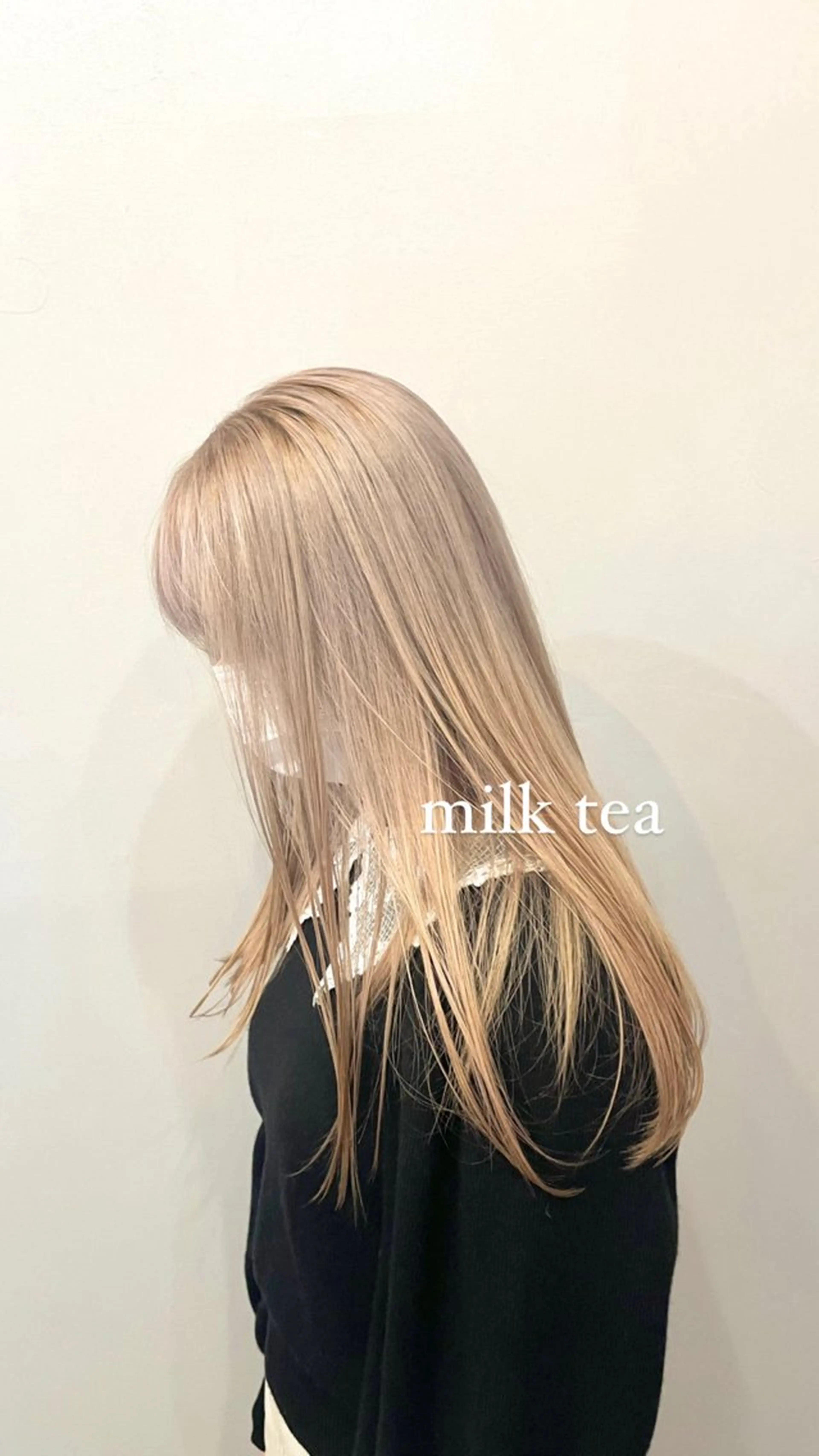 ミディアム カラー ヘアアレンジ ベージュカラー ヘアカラー トリートメント ヘアセット 💐大人可愛く Kroda💐のヘアスタイル
