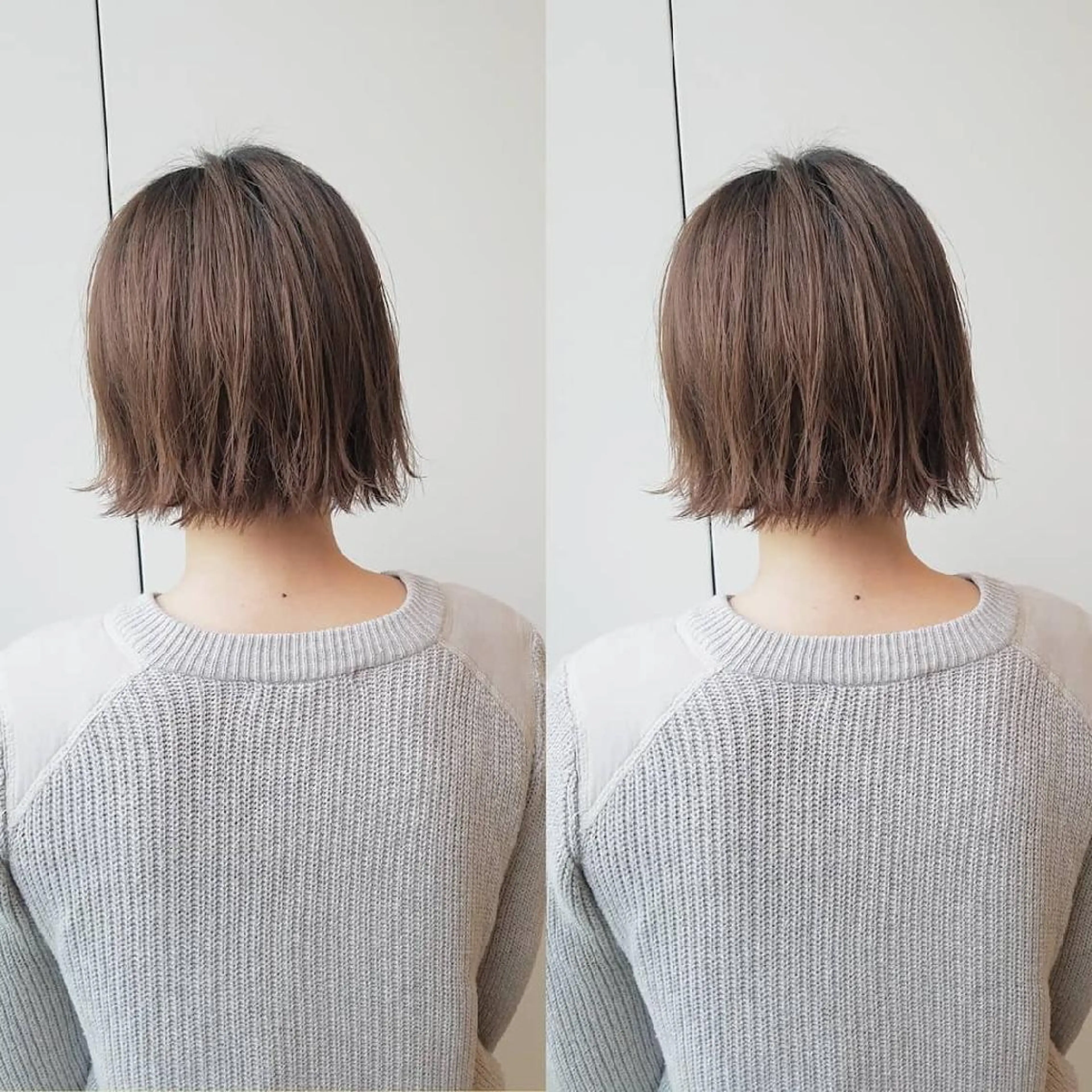 ショート カラー ボブ iplus✴ まつげ、眉毛、耳つぼのマツエク・マツパデザイン