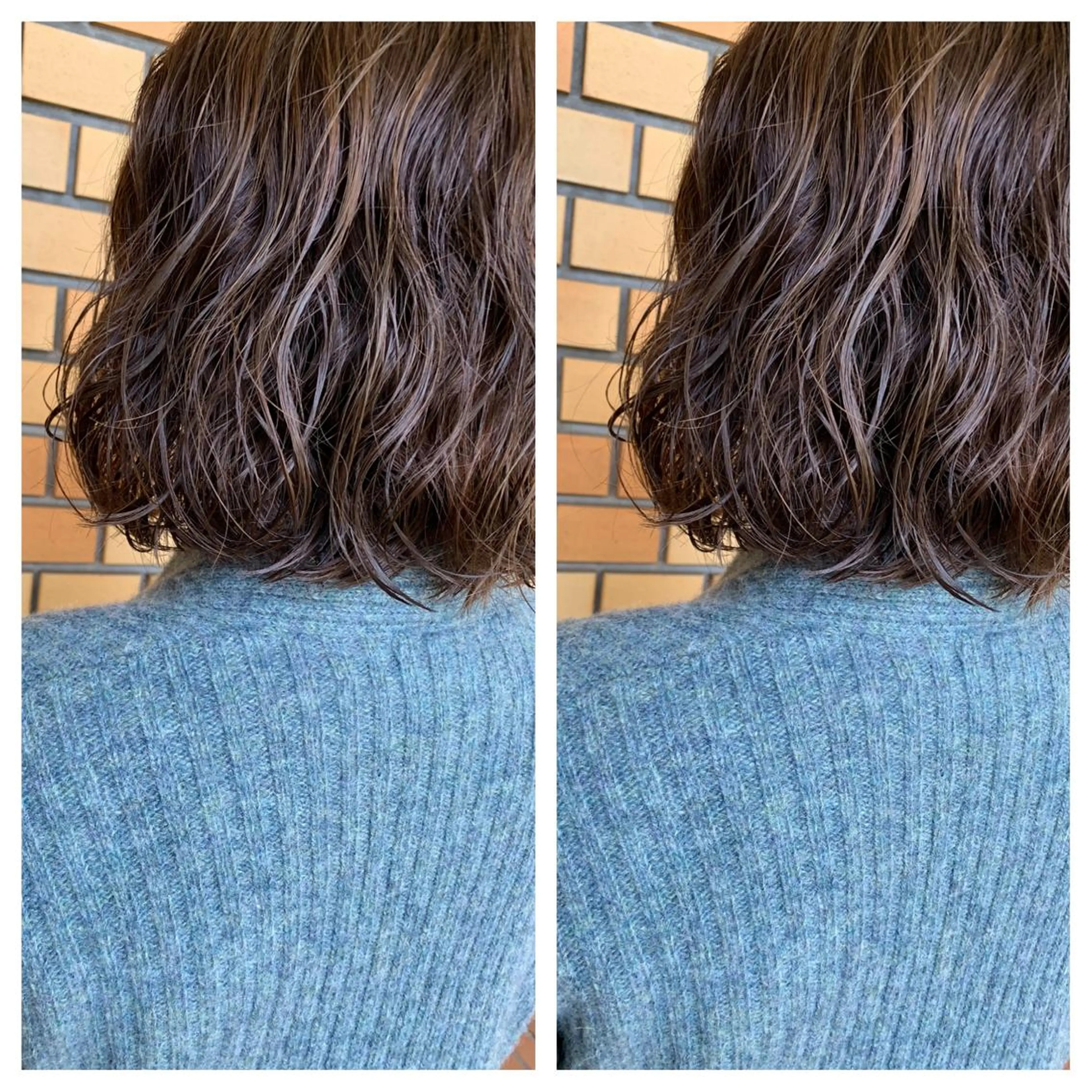 ミディアム ミディアムパーマ ボブ サトウ レンマのヘアスタイル