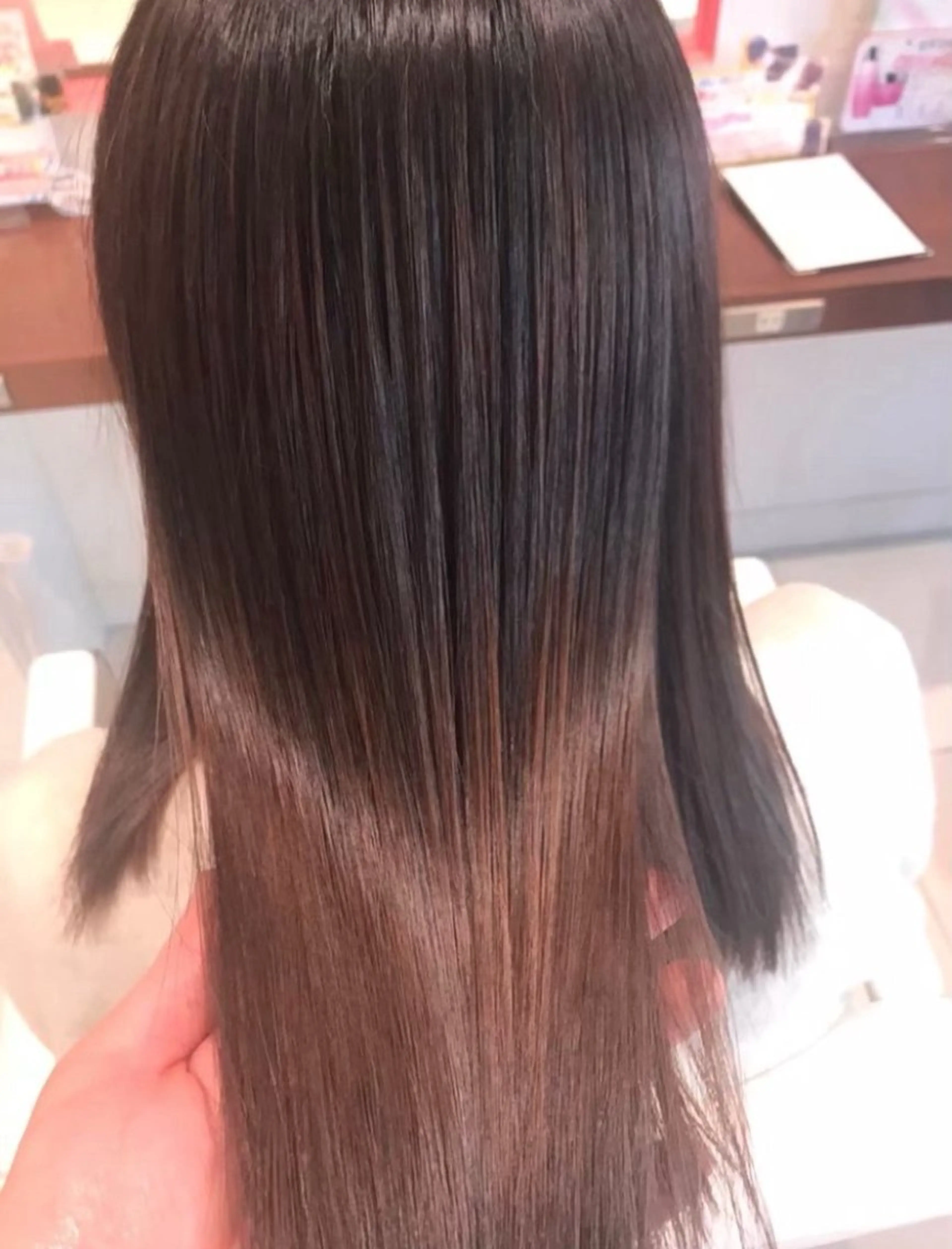 ロング カラー トリートメント 🌷BASSA池袋 🌷ミネモモ🍑🤍のヘアスタイル