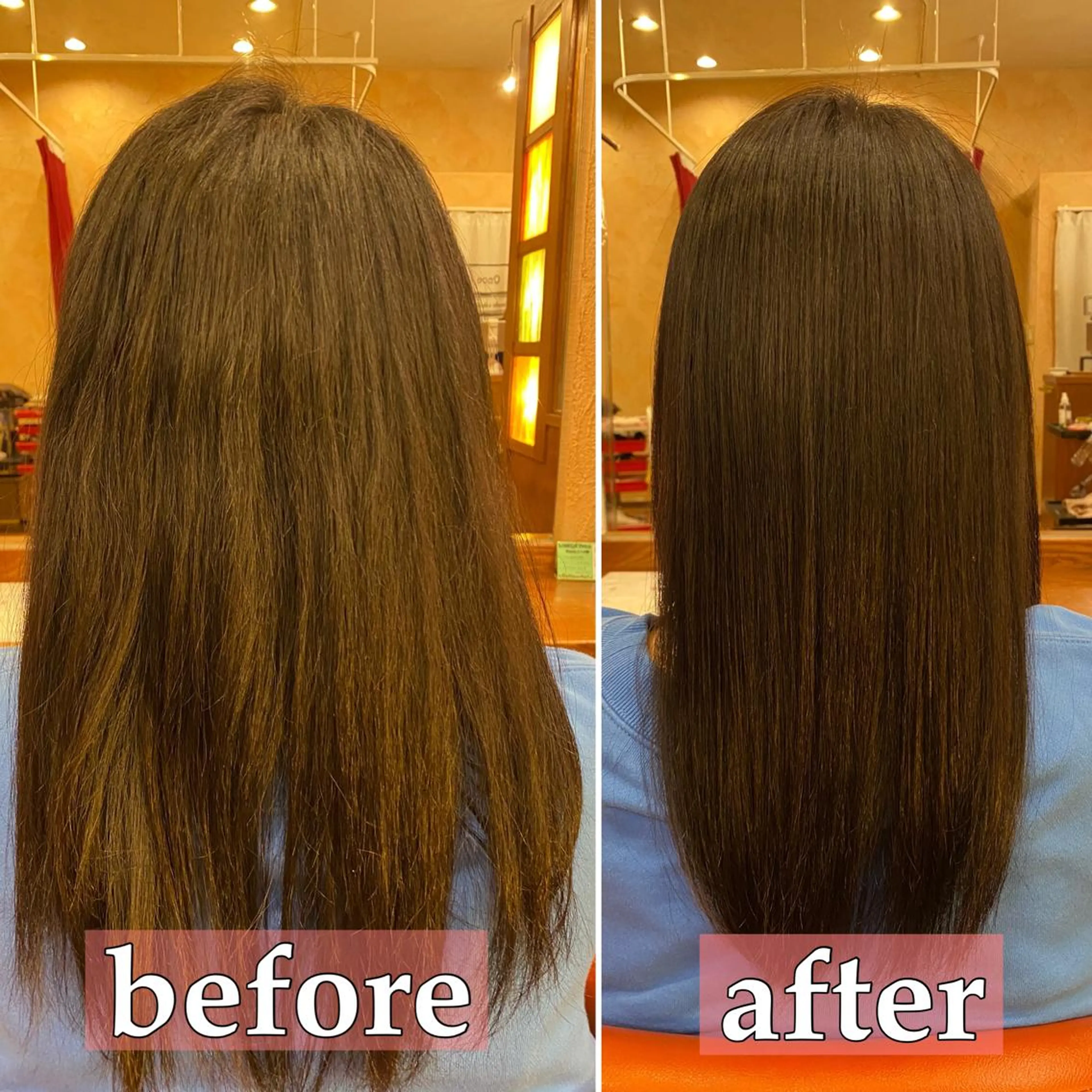 ロング 縮毛矯正 milieu所属・香取 里実のヘアスタイル