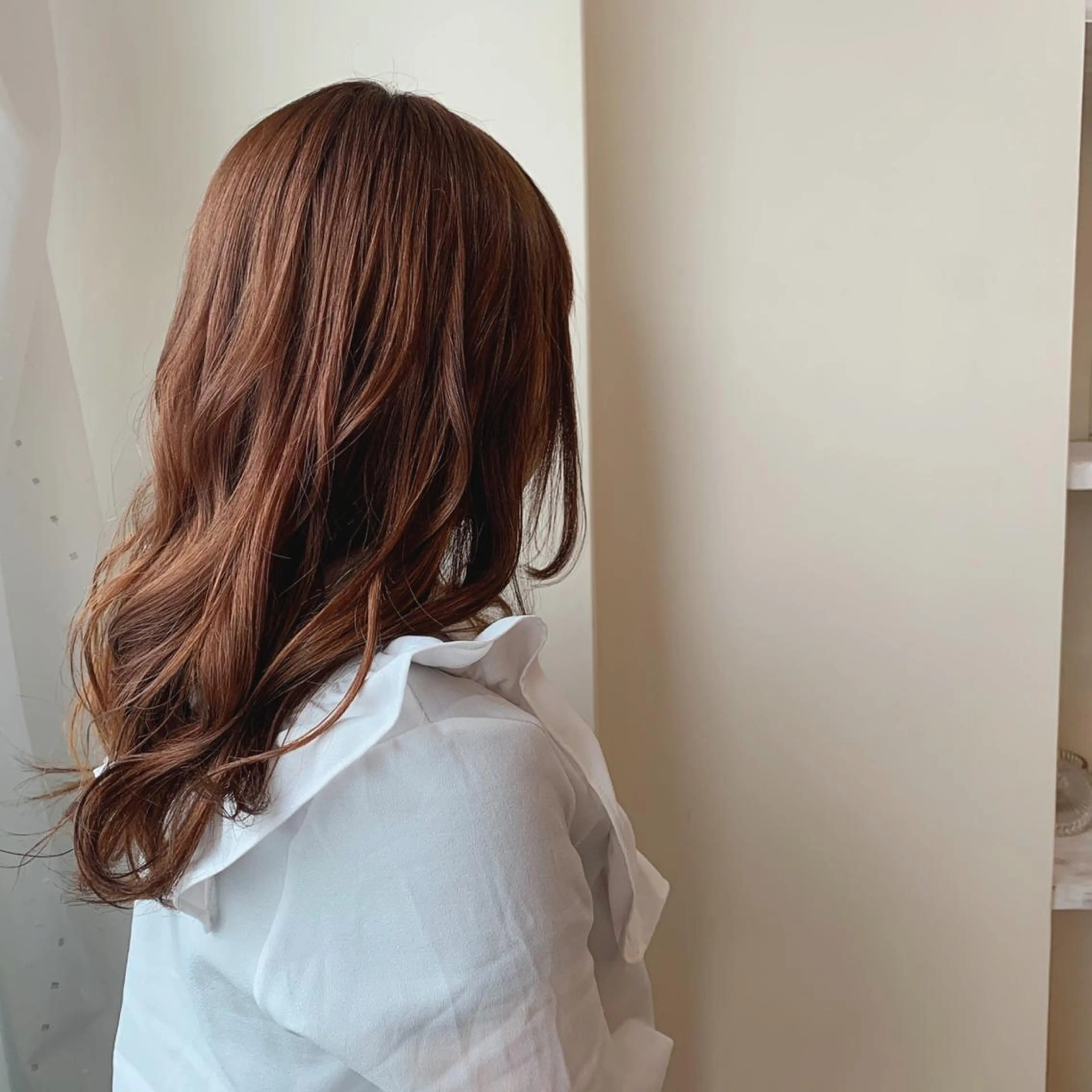 ロング カラー ヘアカラー ボブウルフ／ボブ Satsuki【名駅のヘアスタイル