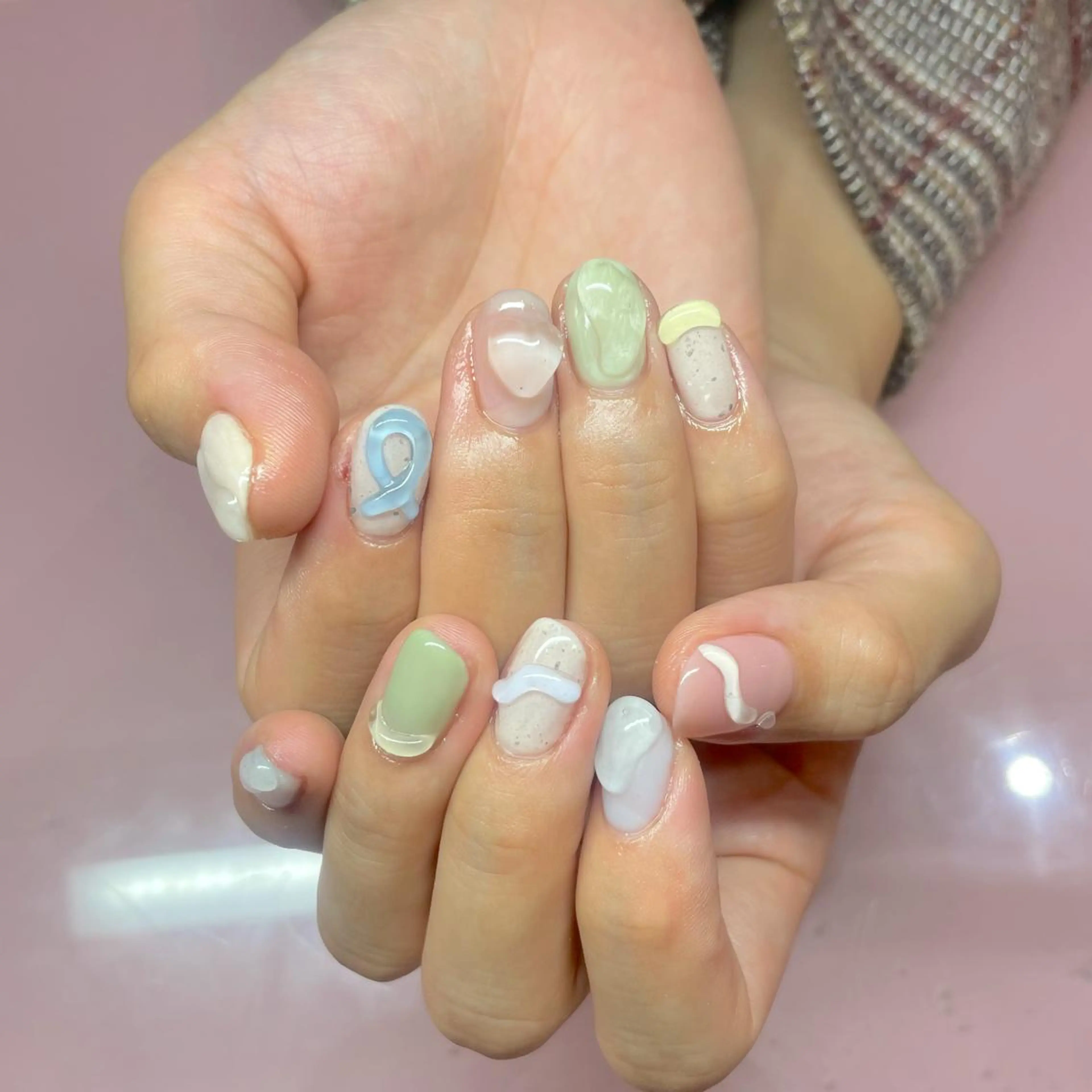 ネイル ハンドネイル フットネイル RUKA 美容院×ネイリストのヘアスタイル