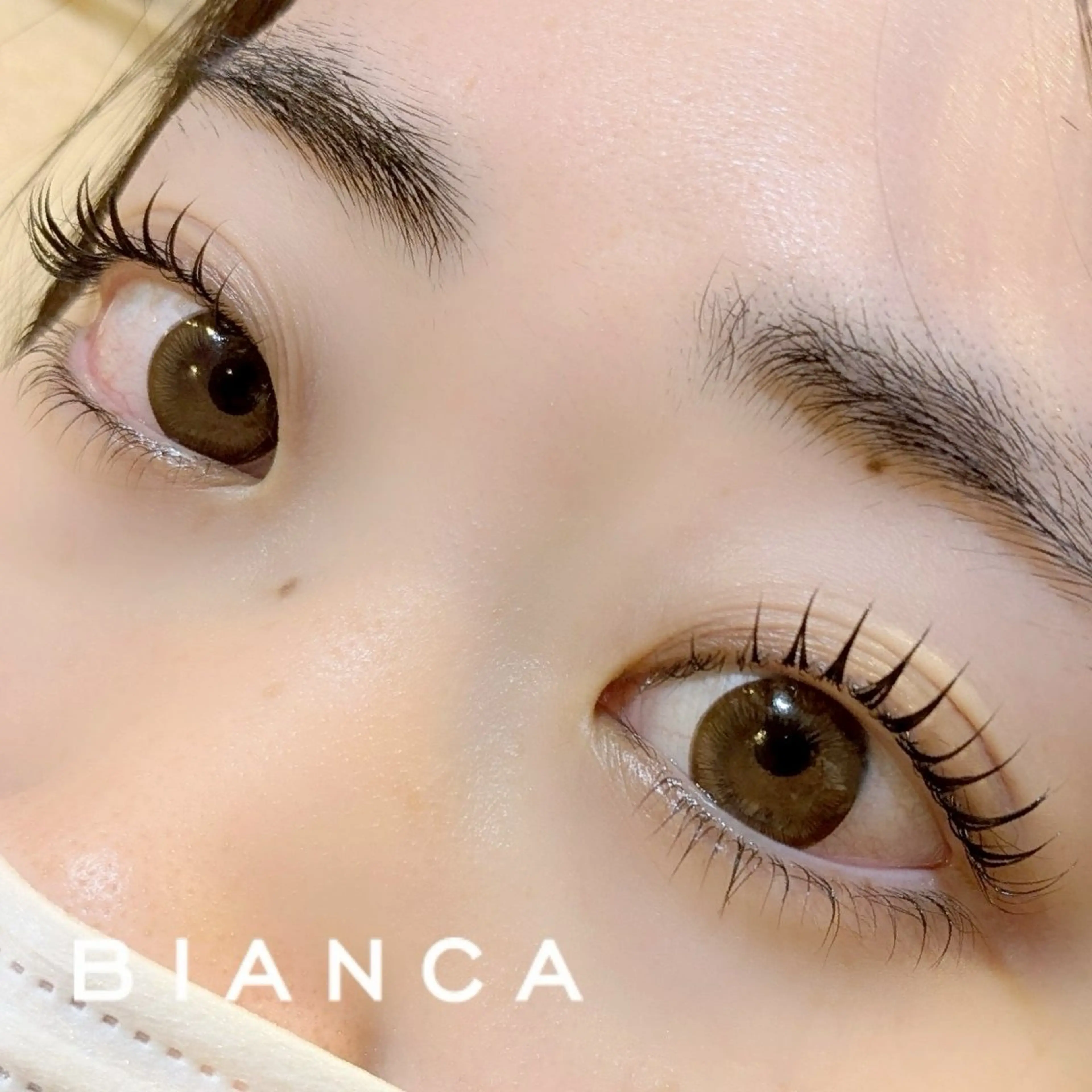 マツエク・マツパ ナチュラル マツパ Bianca 名駅店 飯田のマツエク・マツパデザイン