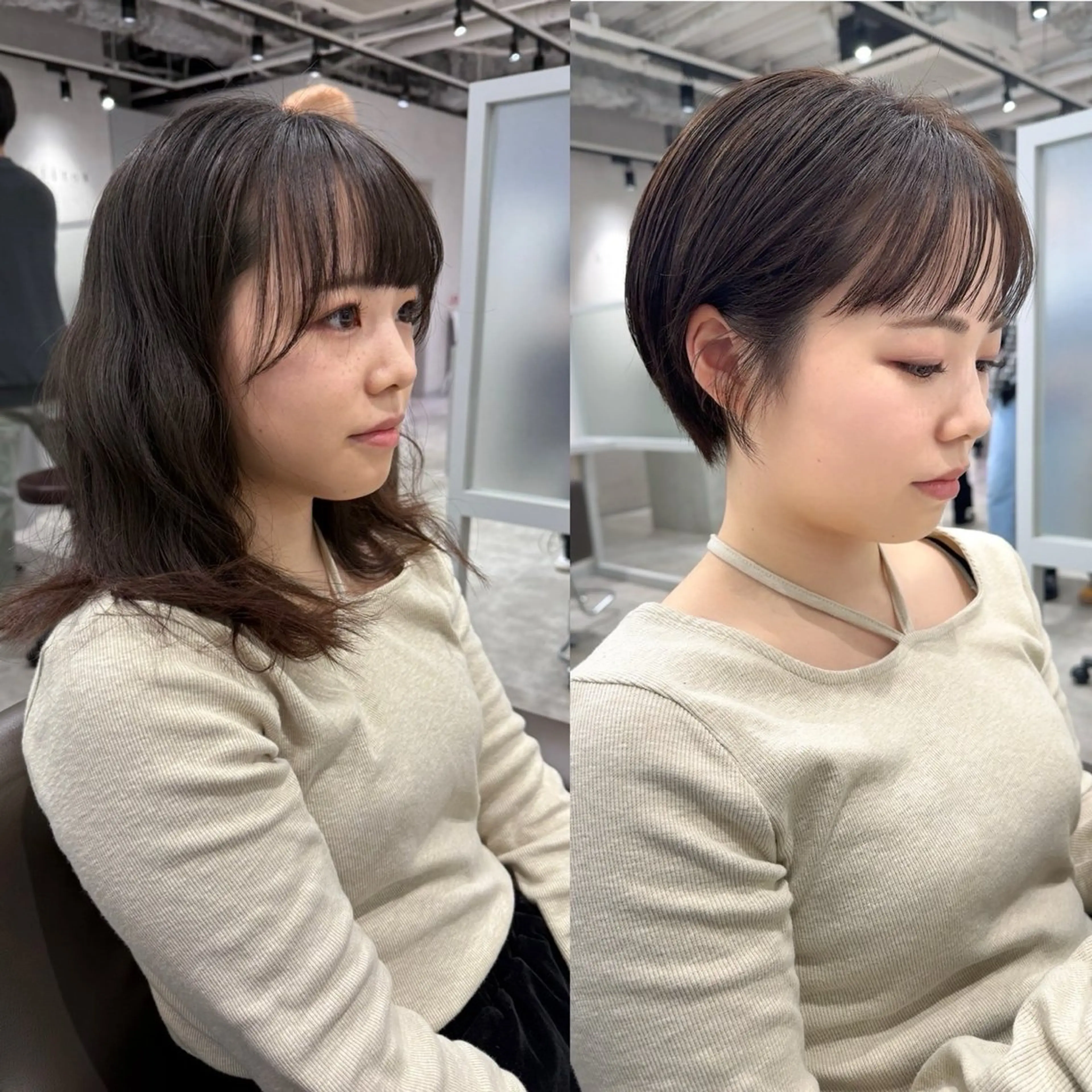 ショート 明松 功喜のヘアスタイル