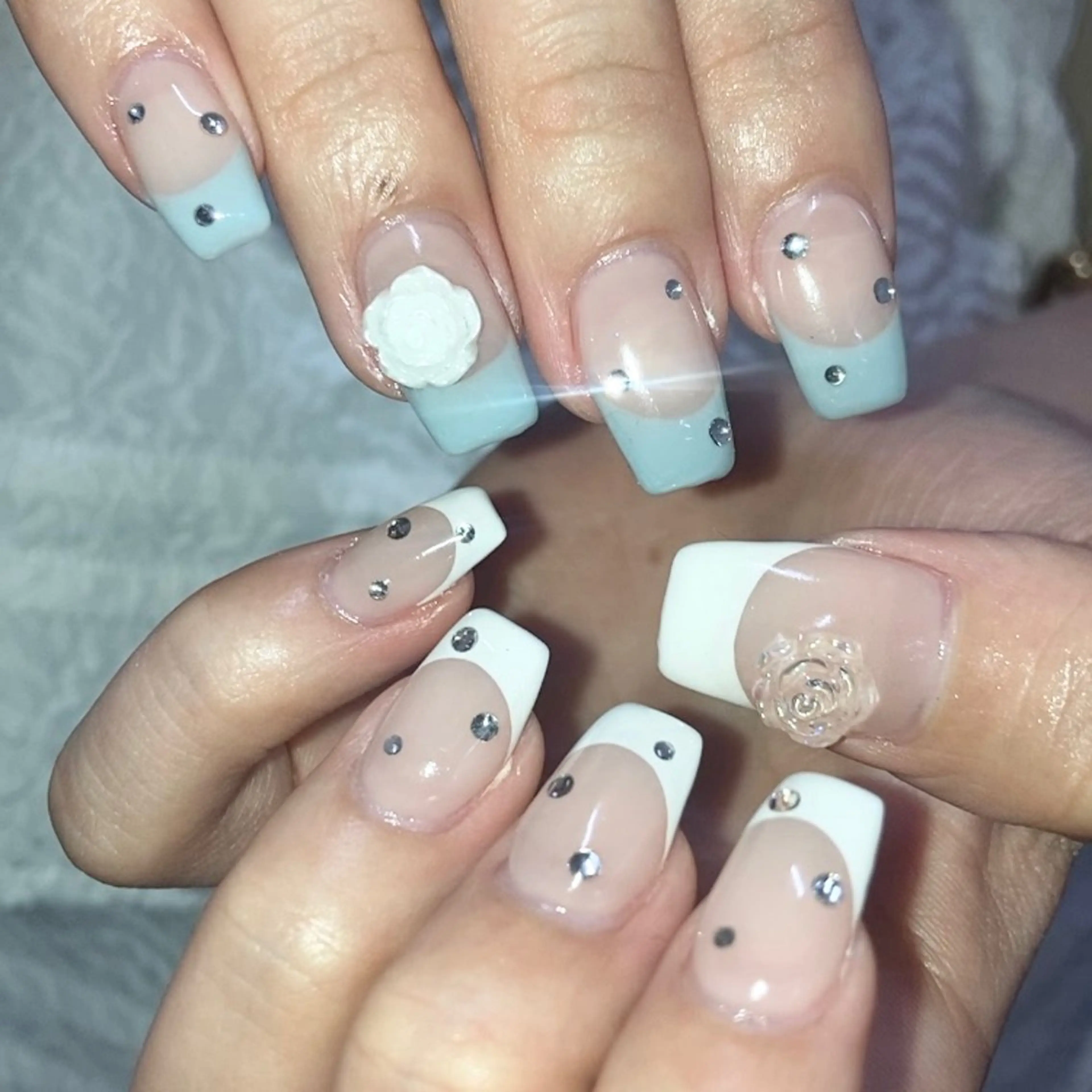 ネイル ハンドネイル フットネイル kana/モード ・グランジ⛓🎼のネイルデザイン